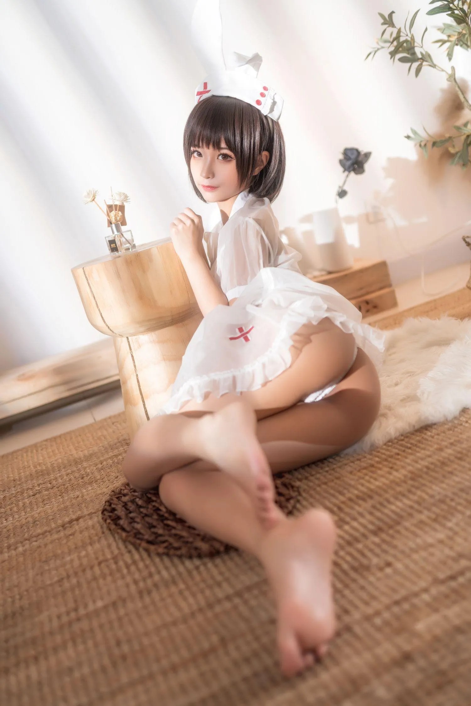 蠢沫沫 NO.059 透明护士 [60P]插图5