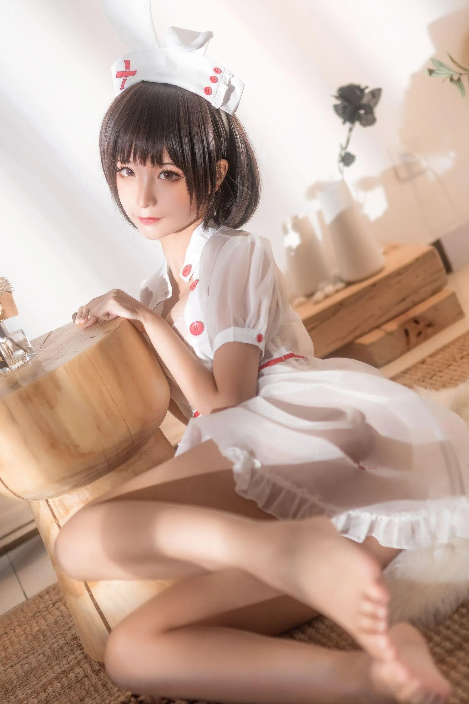 蠢沫沫 NO.059 透明护士 [60P]插图9