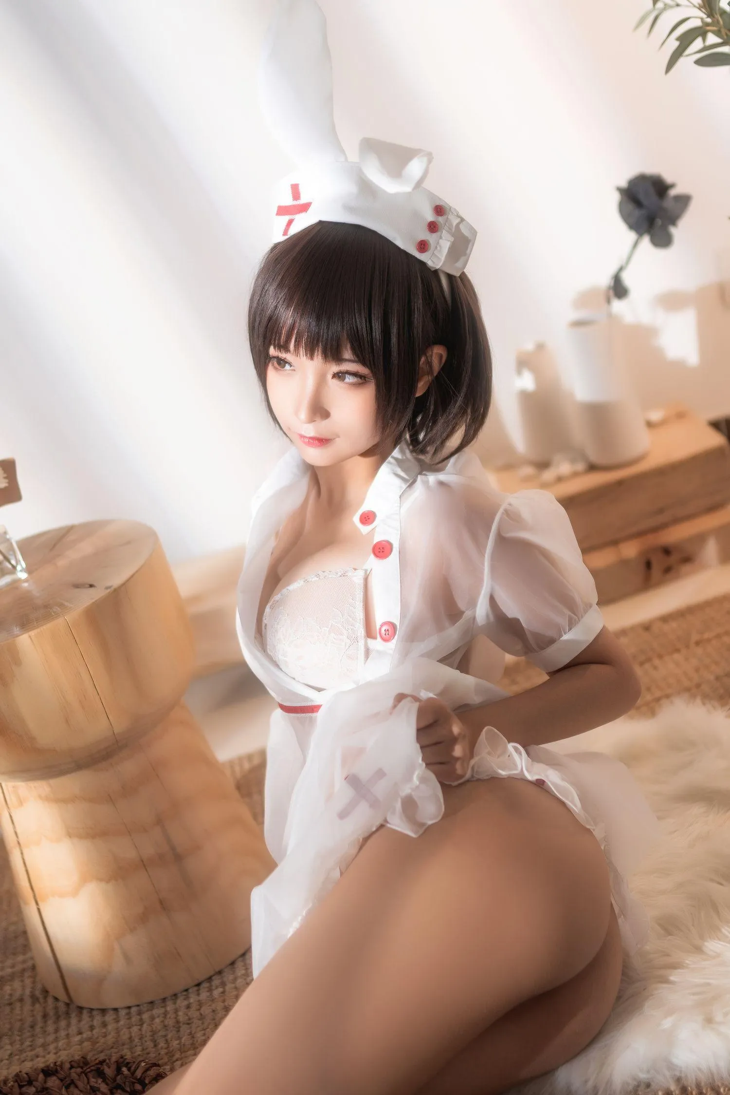蠢沫沫 NO.059 透明护士 [60P]插图3