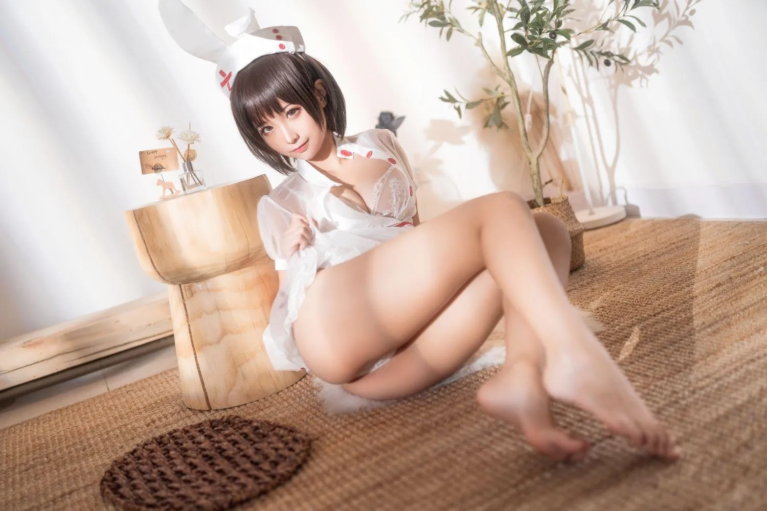 蠢沫沫 NO.059 透明护士 [60P]插图4