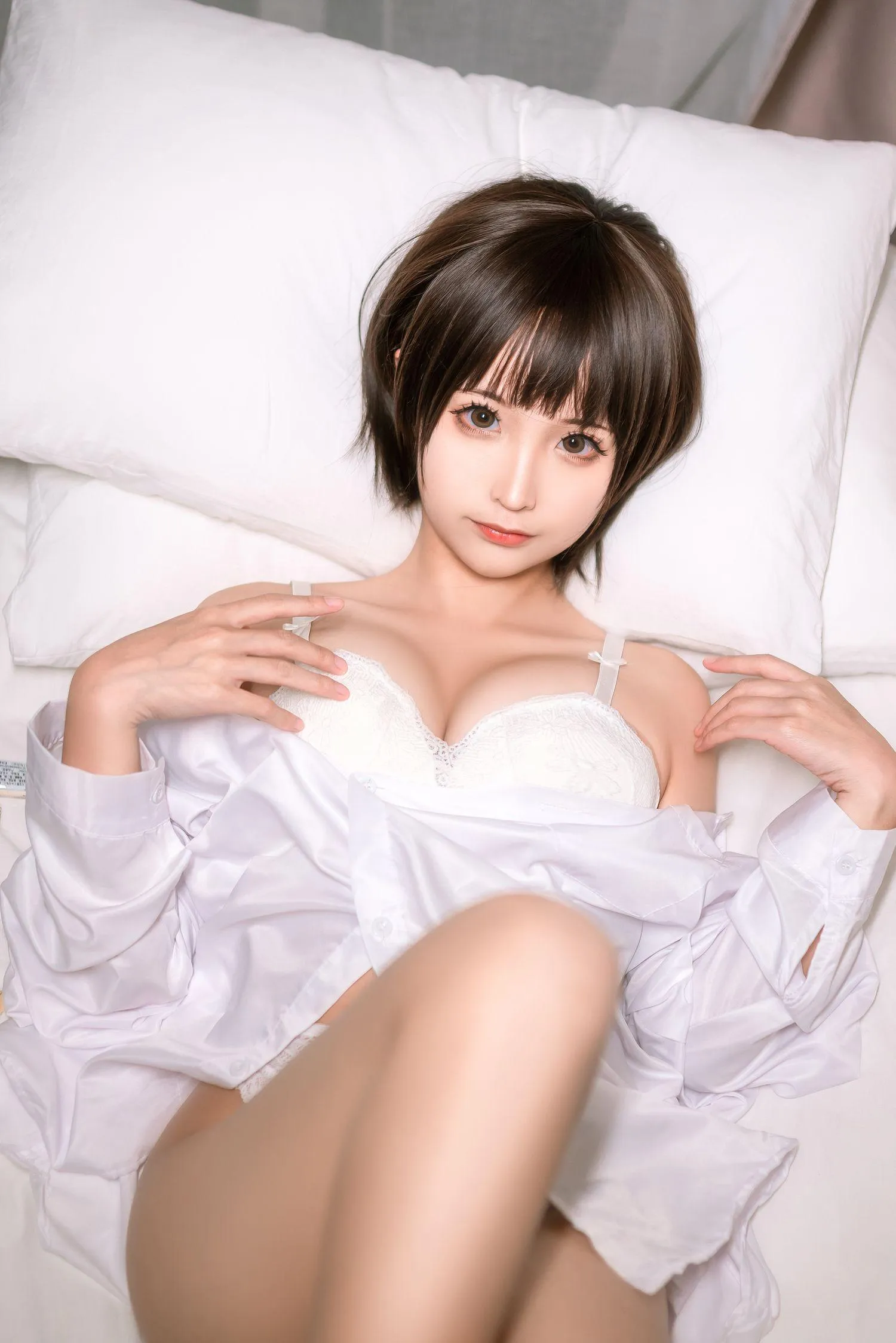 蠢沫沫 NO.063 白衬衫 [40P]插图6