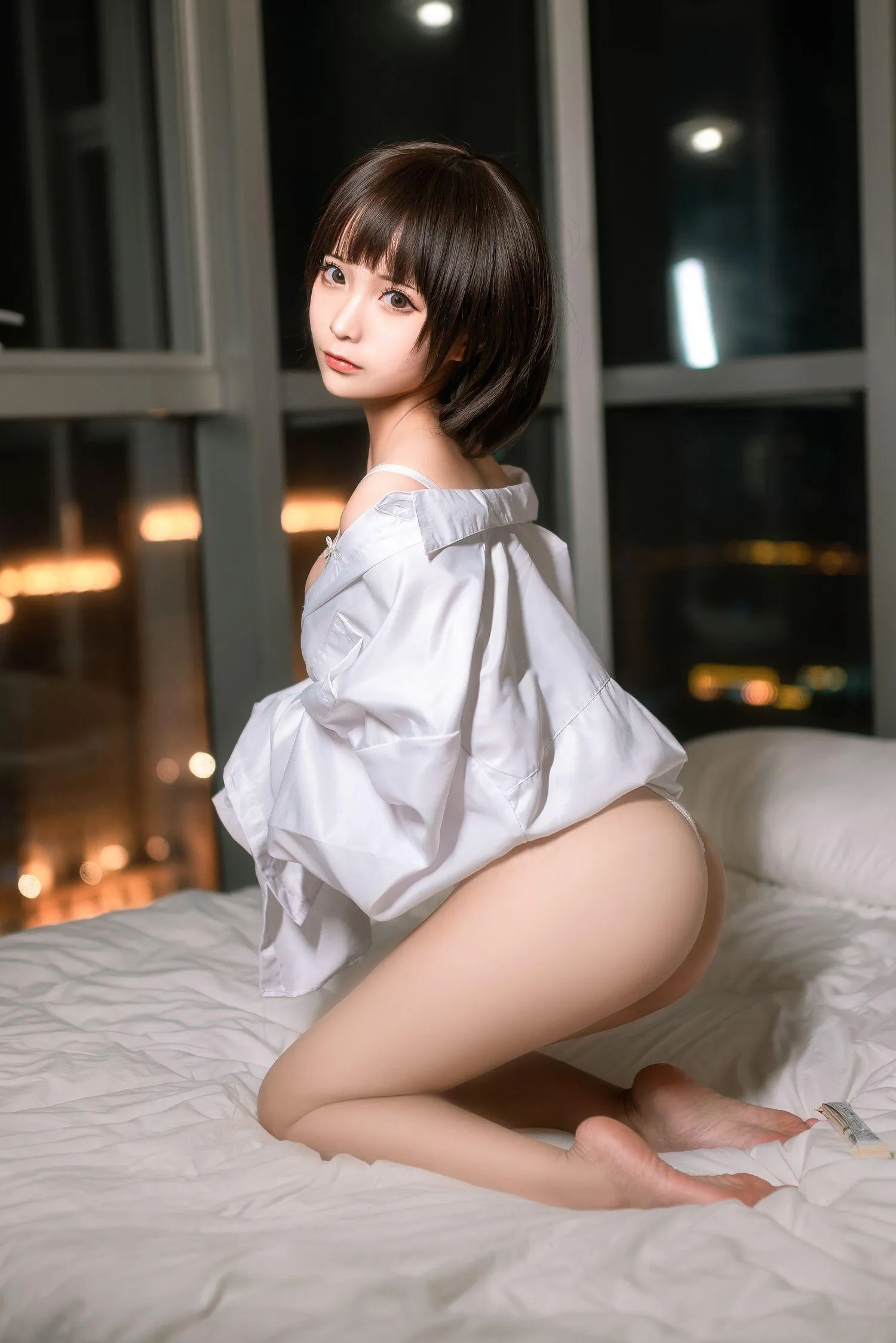 蠢沫沫 NO.063 白衬衫 [40P]插图1