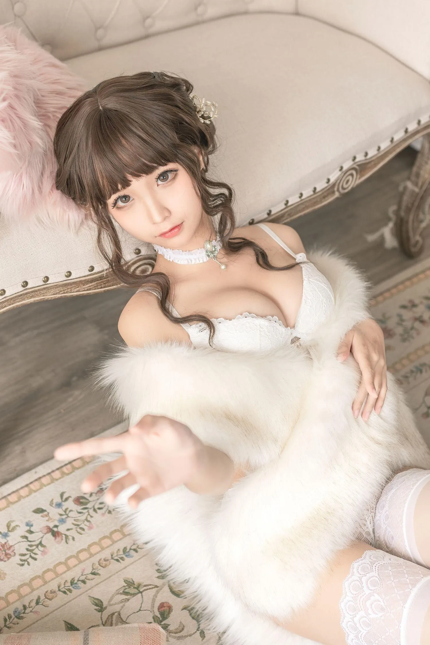 蠢沫沫 NO.076 毛披肩 [53P]插图5