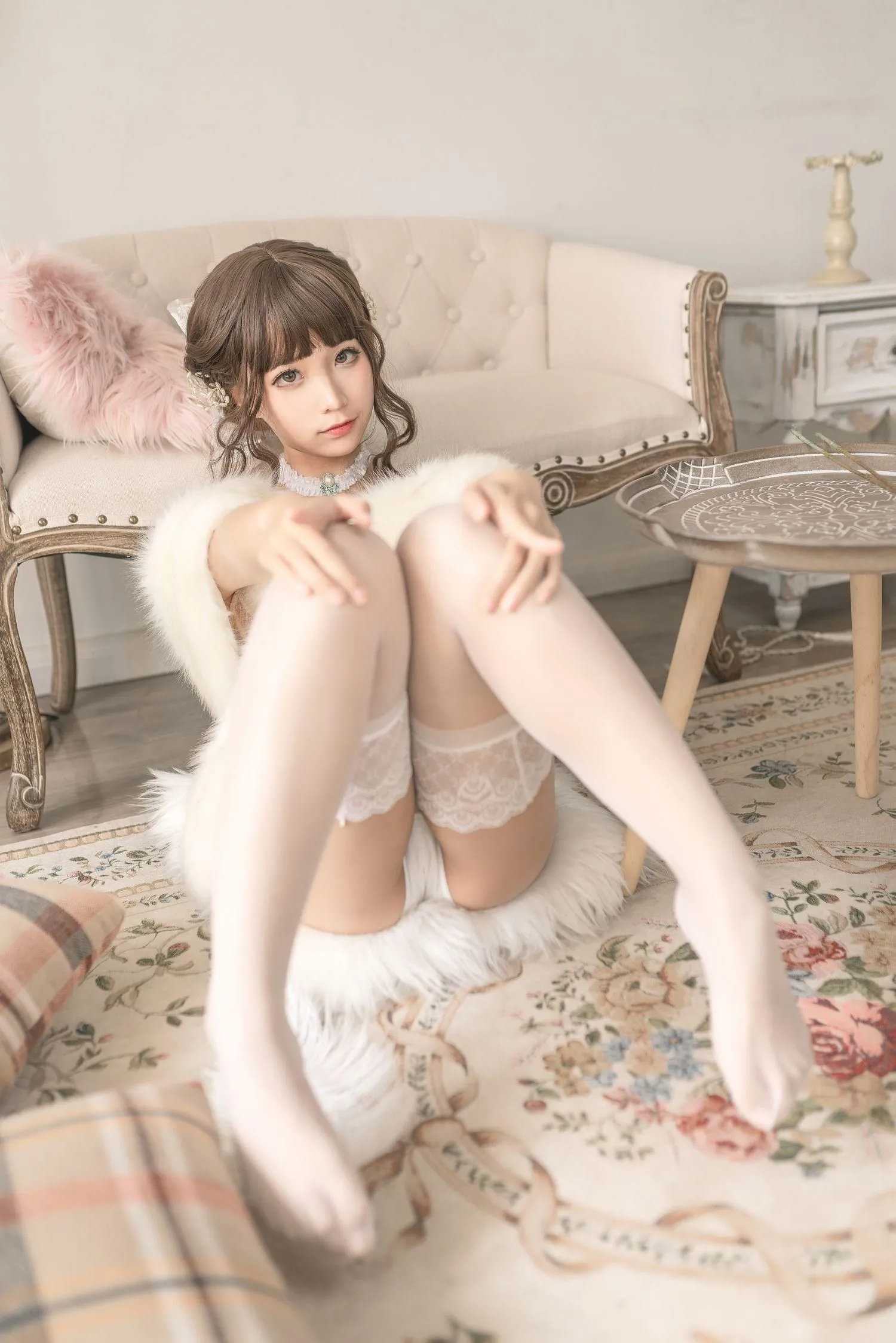 蠢沫沫 NO.076 毛披肩 [53P]插图7