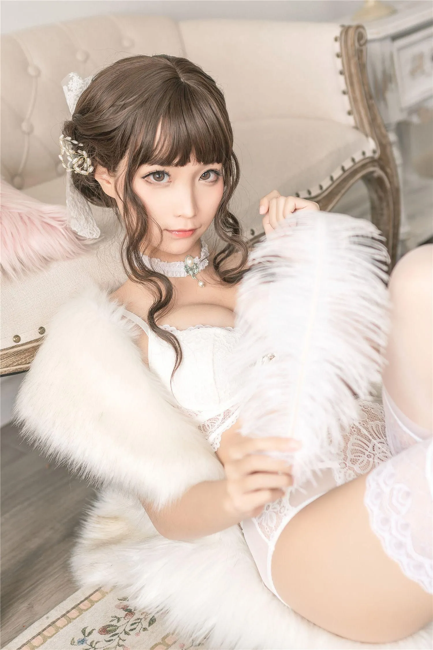 蠢沫沫 NO.076 毛披肩 [53P]插图