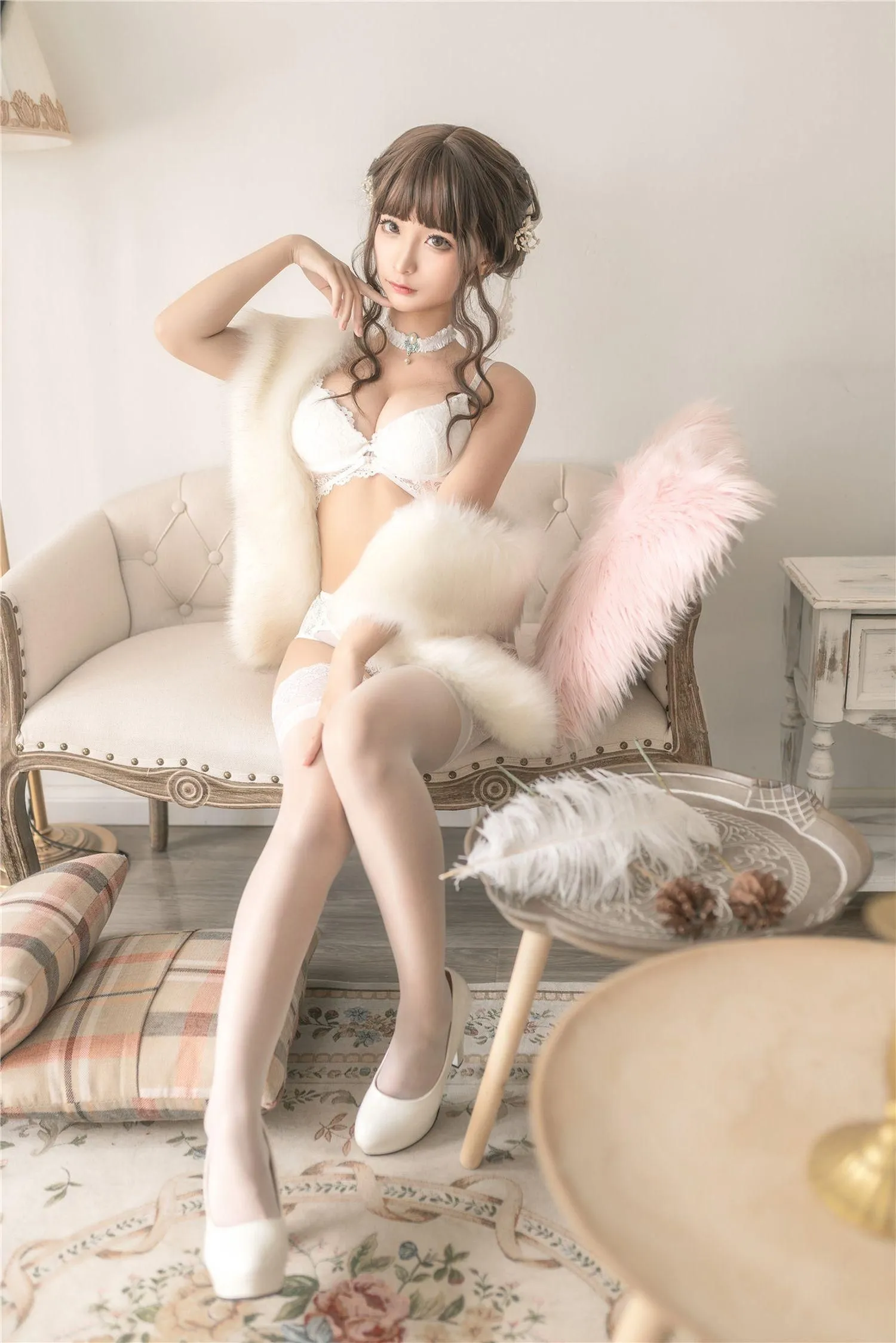 蠢沫沫 NO.076 毛披肩 [53P]插图1