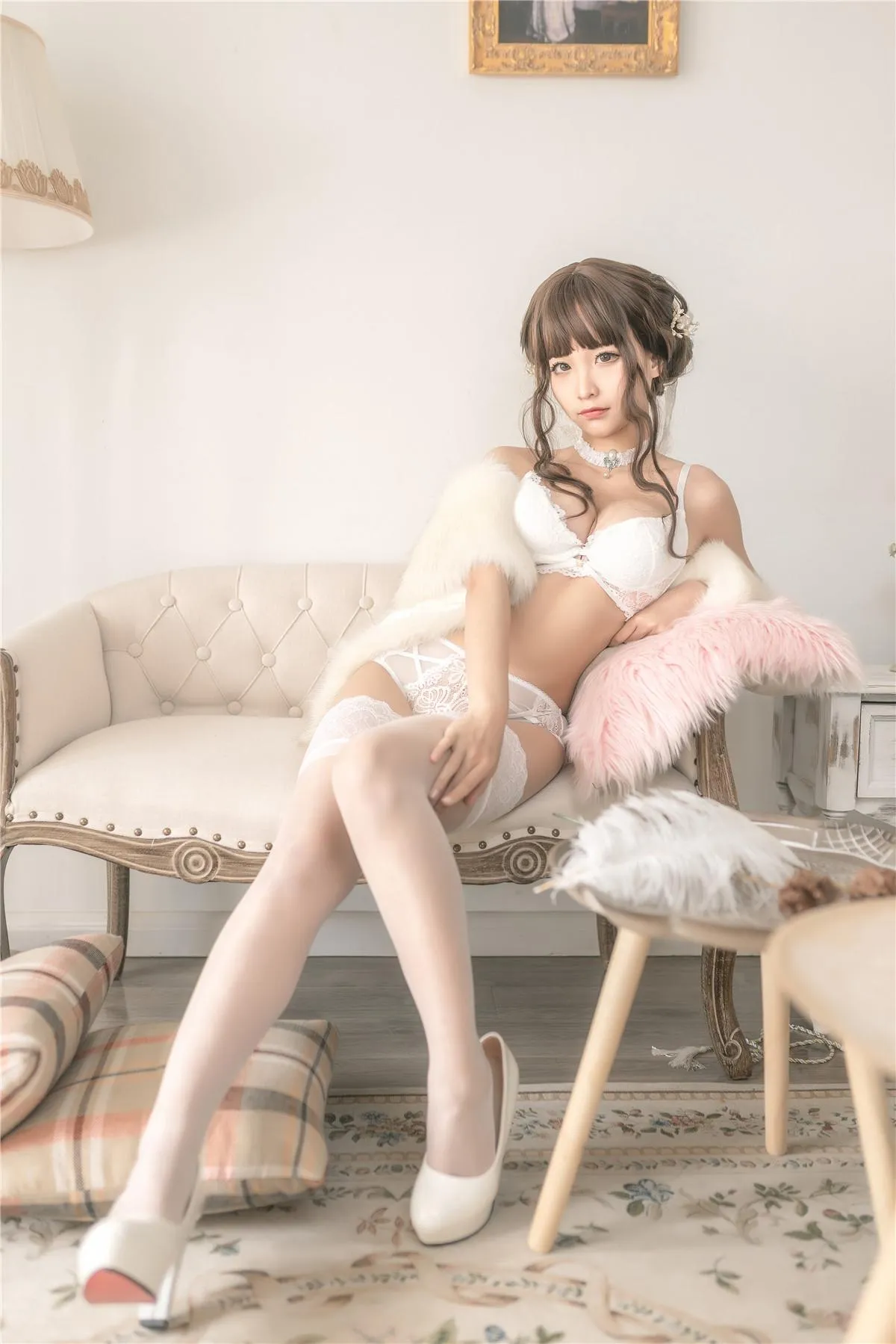 蠢沫沫 NO.076 毛披肩 [53P]插图2