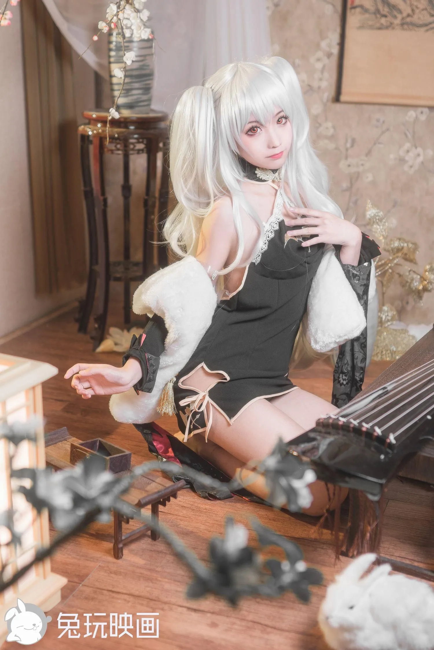 蠢沫沫 NO.093 旗袍萝莉 [50P]插图5