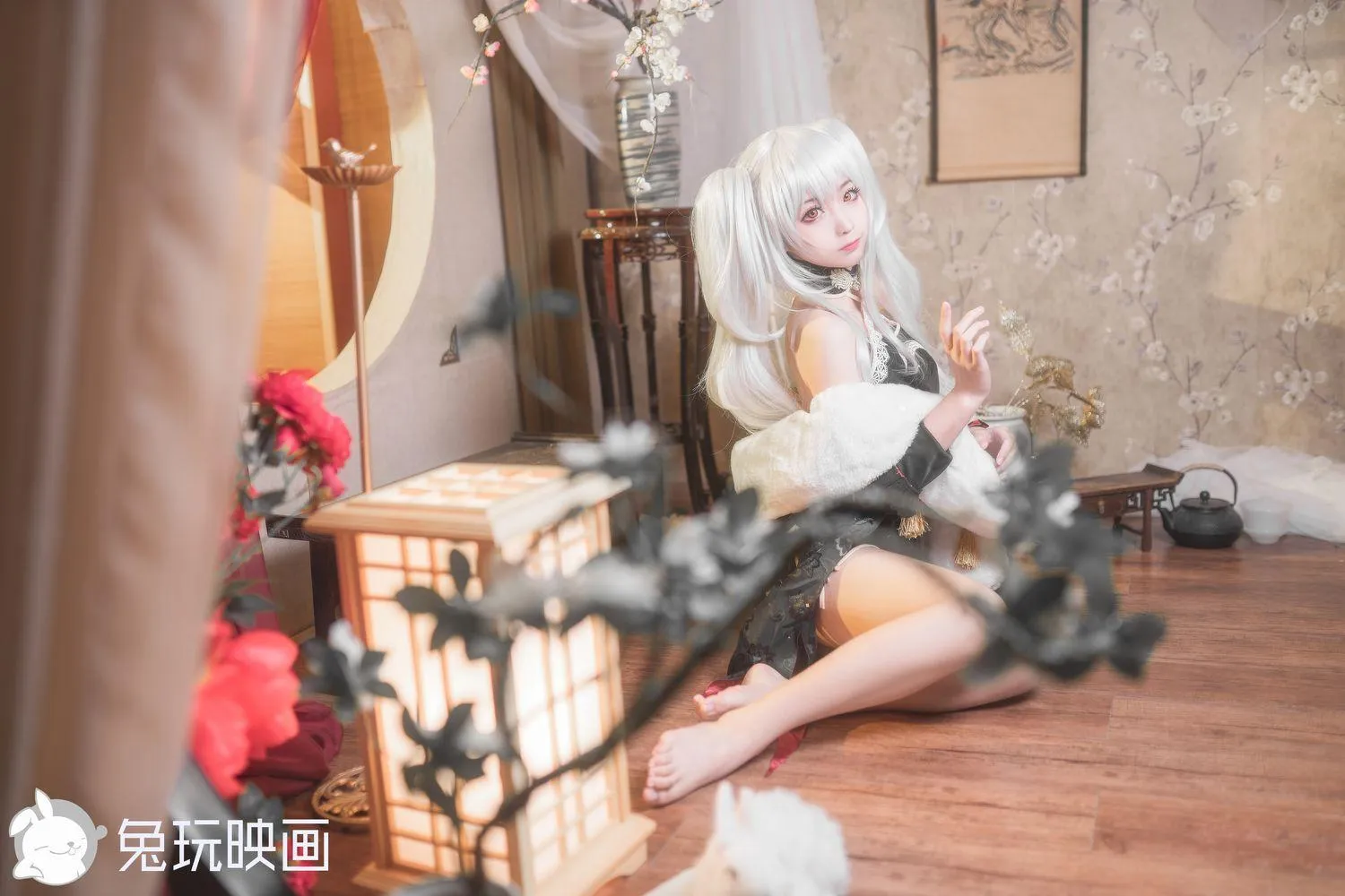 蠢沫沫 NO.093 旗袍萝莉 [50P]插图7