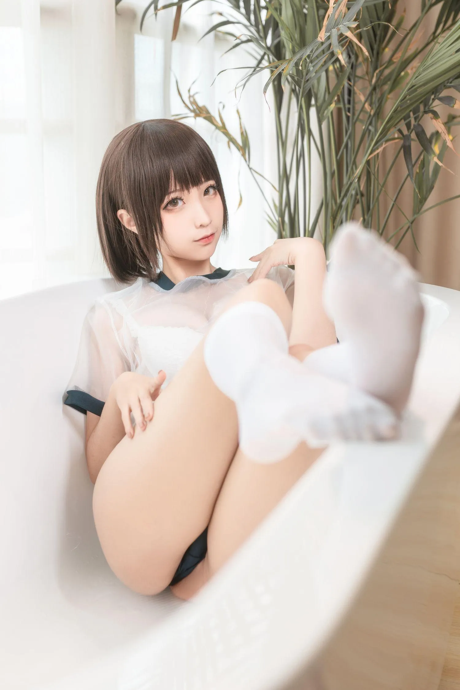 蠢沫沫 NO.094 透明体操服 [40P]插图8