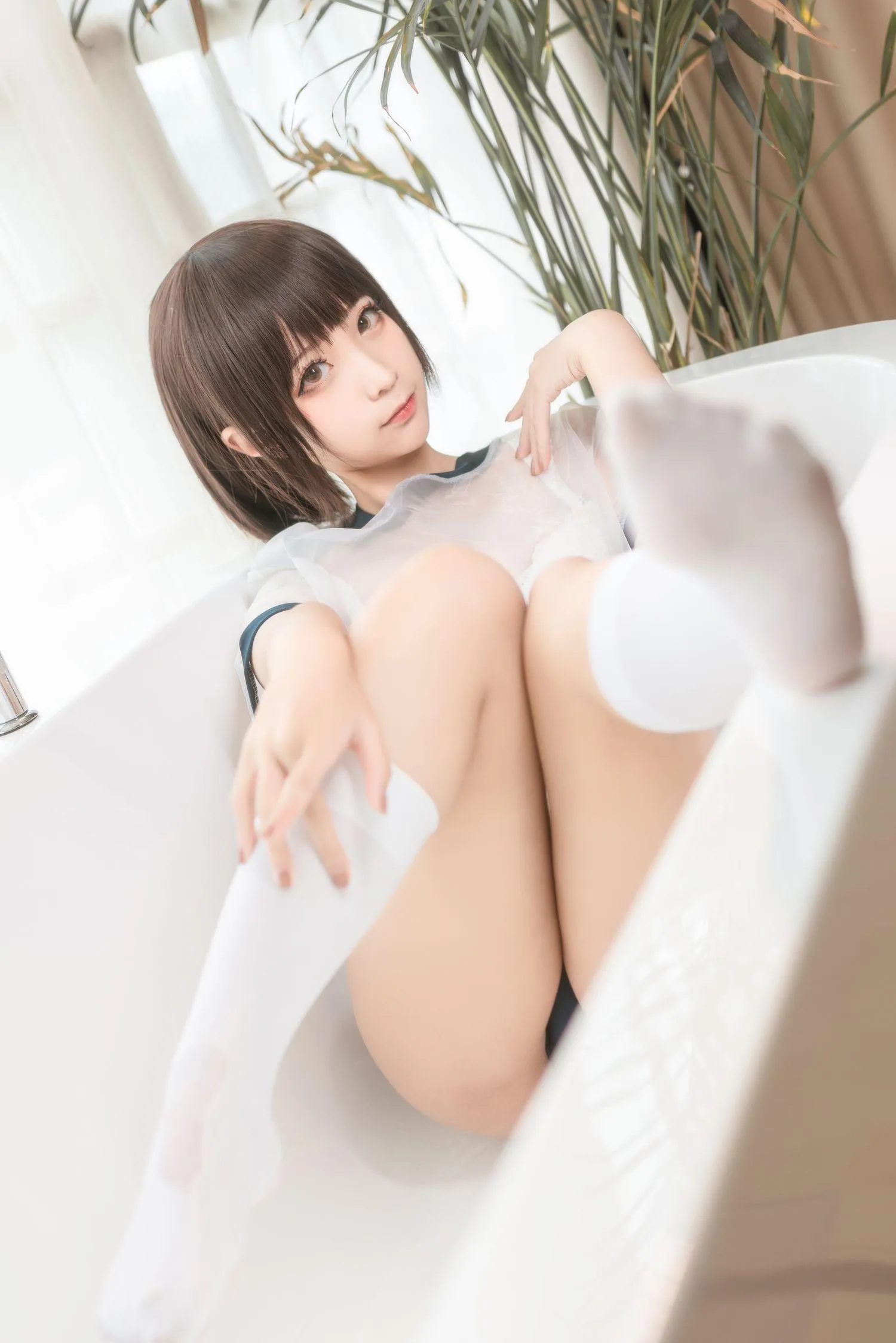 蠢沫沫 NO.094 透明体操服 [40P]插图9