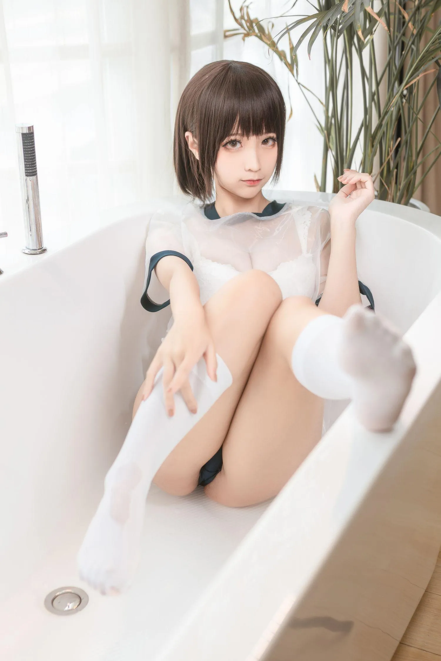 蠢沫沫 NO.094 透明体操服 [40P]插图