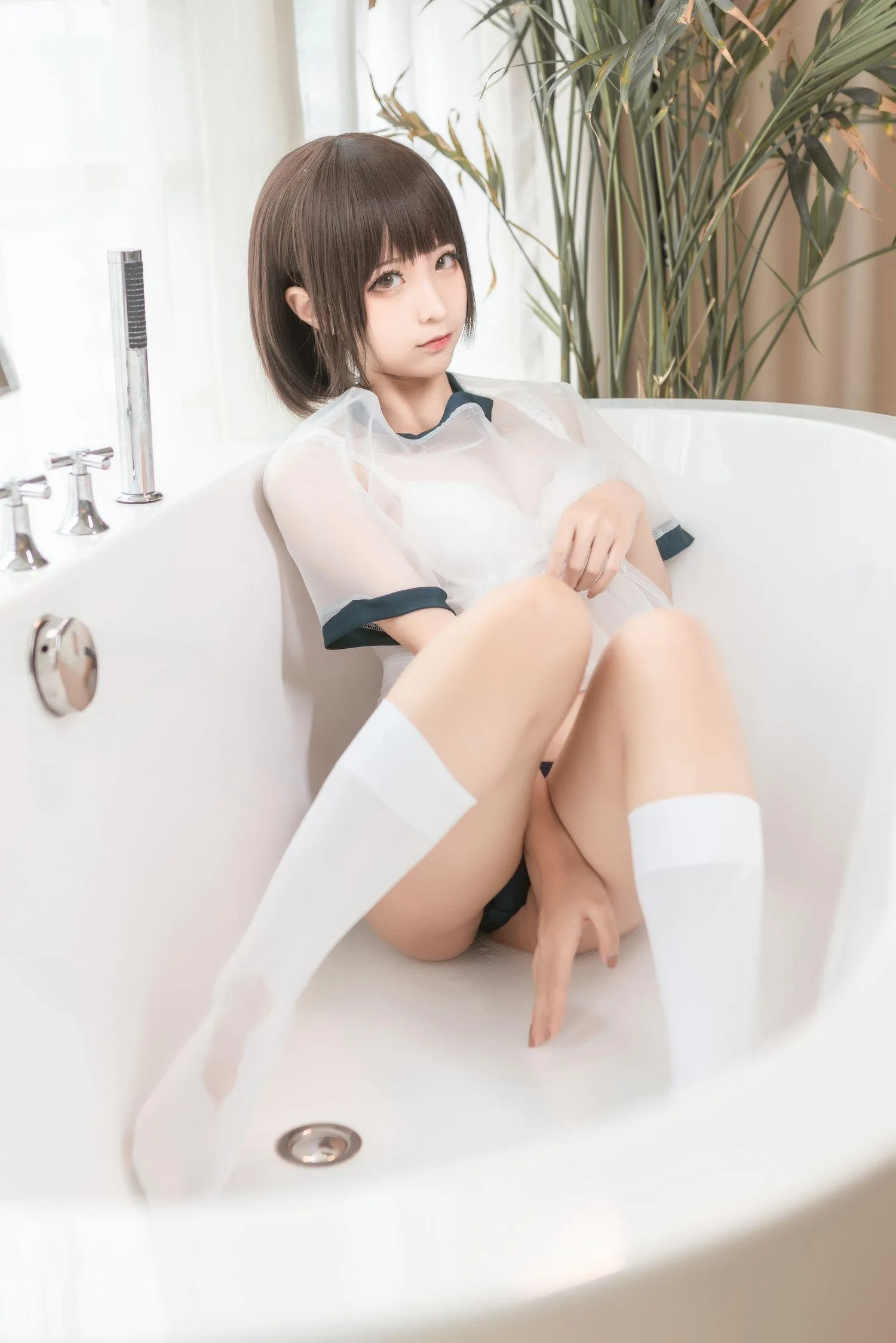 蠢沫沫 NO.094 透明体操服 [40P]插图7
