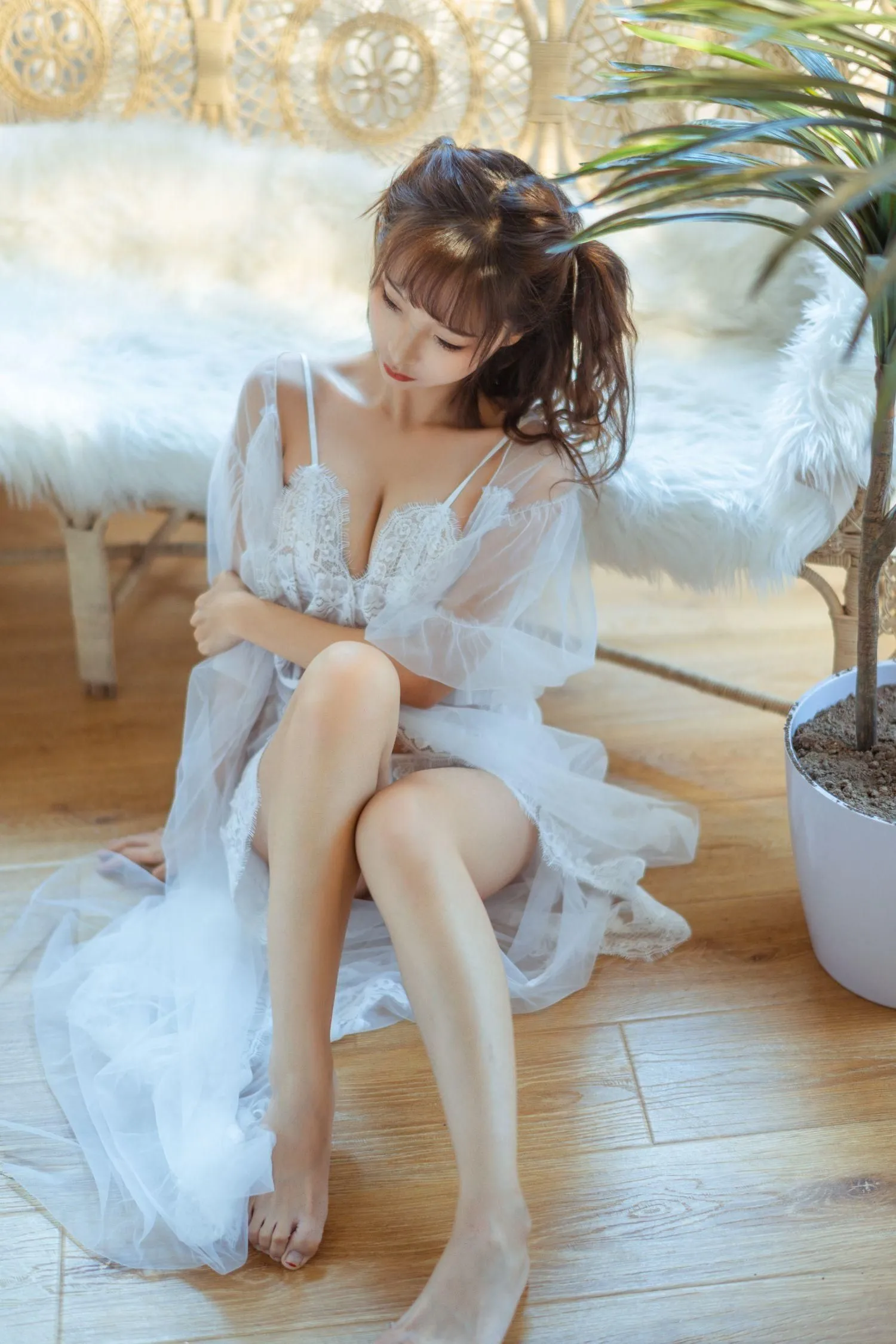 蠢沫沫 NO.112 轻纱 [31P]插图1