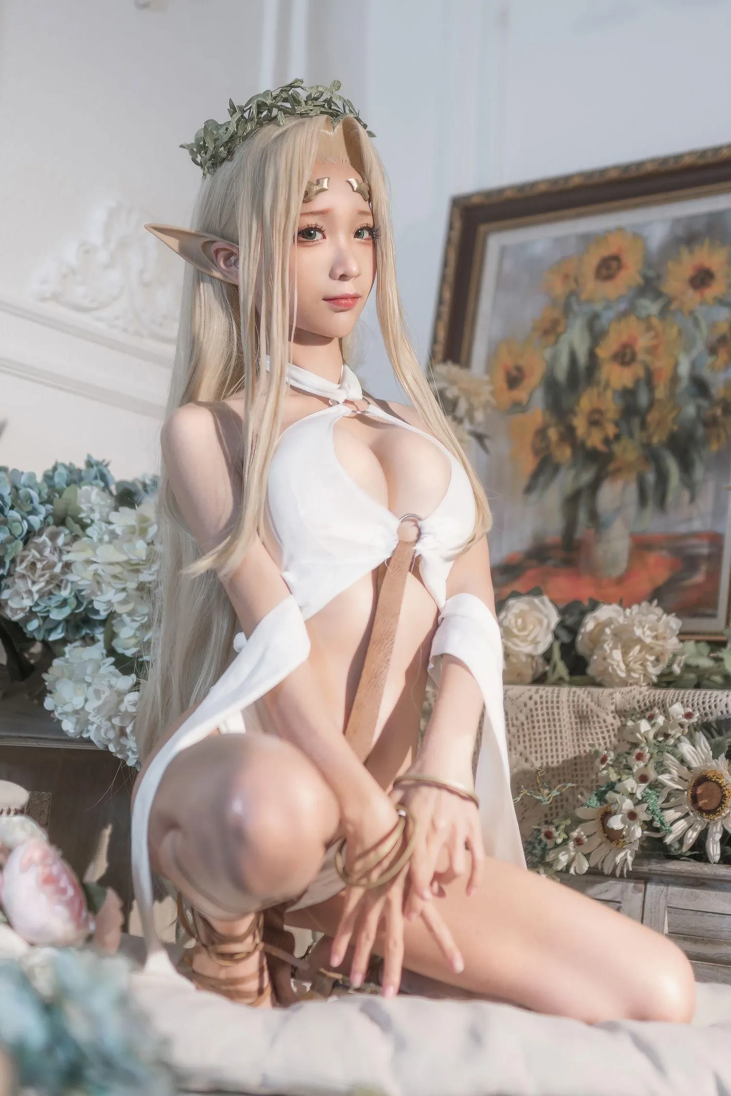 蠢沫沫 NO.120 白精灵3套-白精灵-原设 [54P]插图1