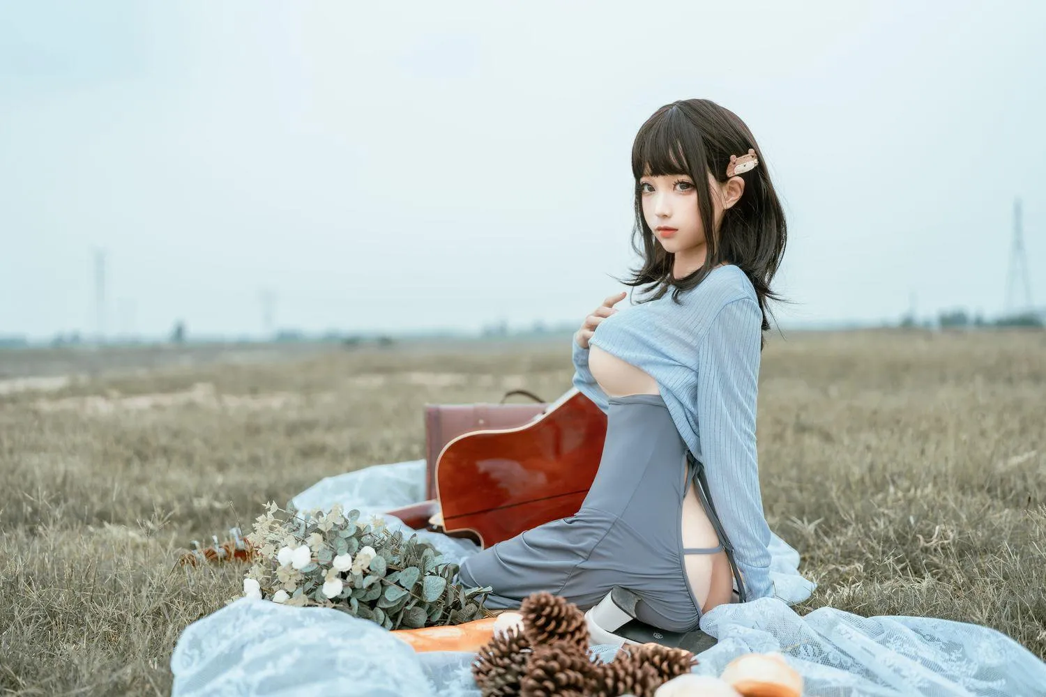 蠢沫沫 NO.122 吉他妹妹 [50P]插图