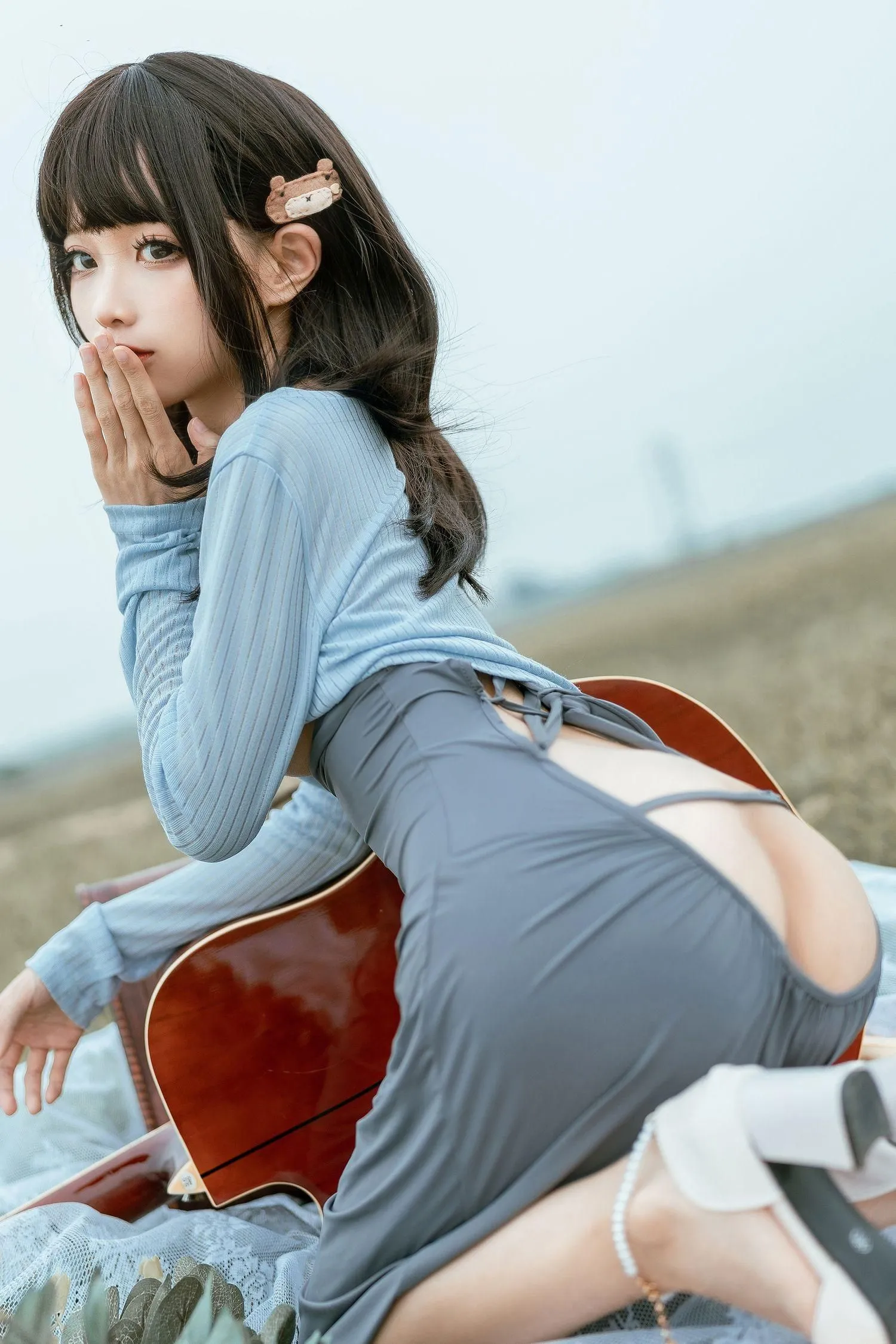 蠢沫沫 NO.122 吉他妹妹 [50P]插图