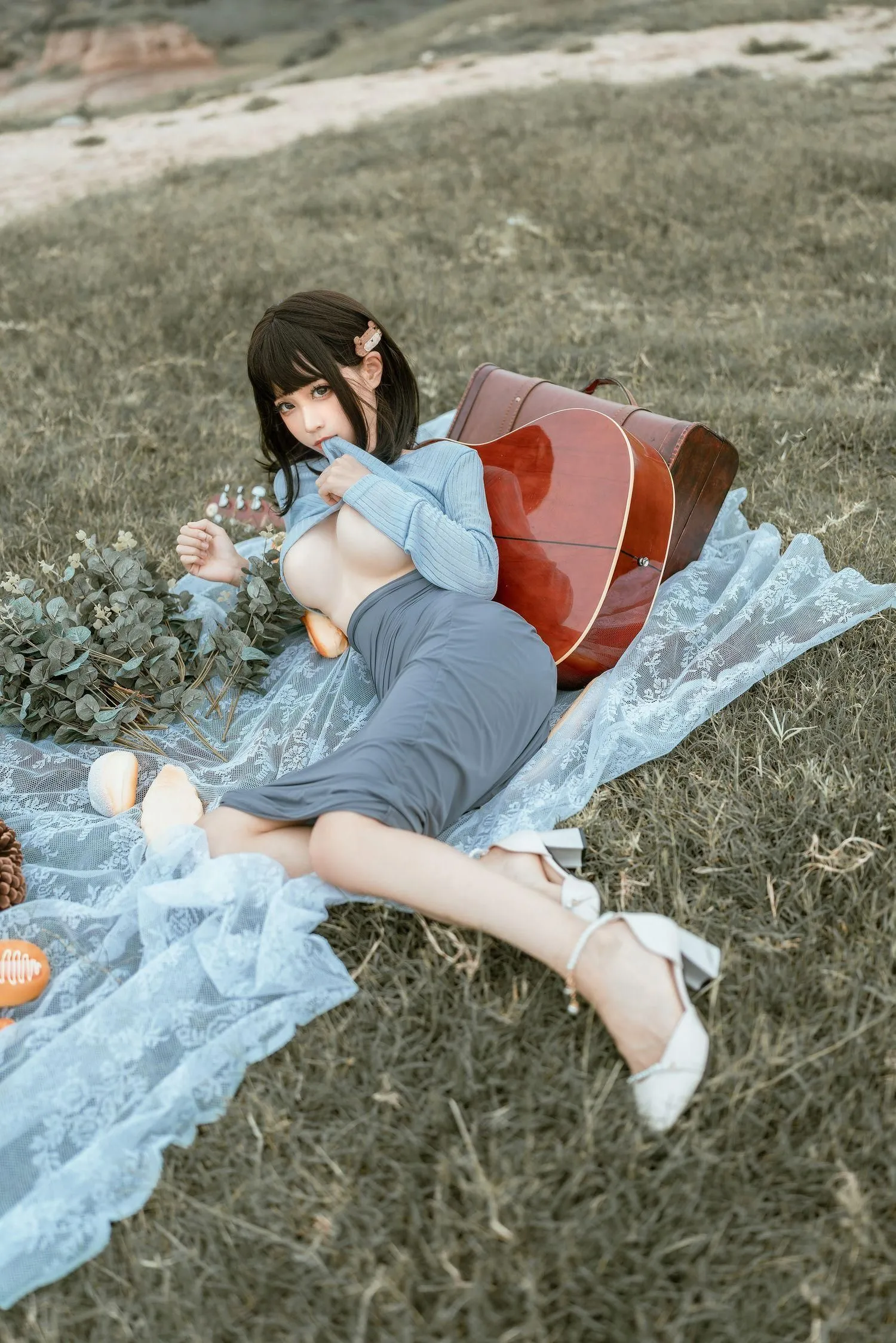 蠢沫沫 NO.122 吉他妹妹 [50P]插图9