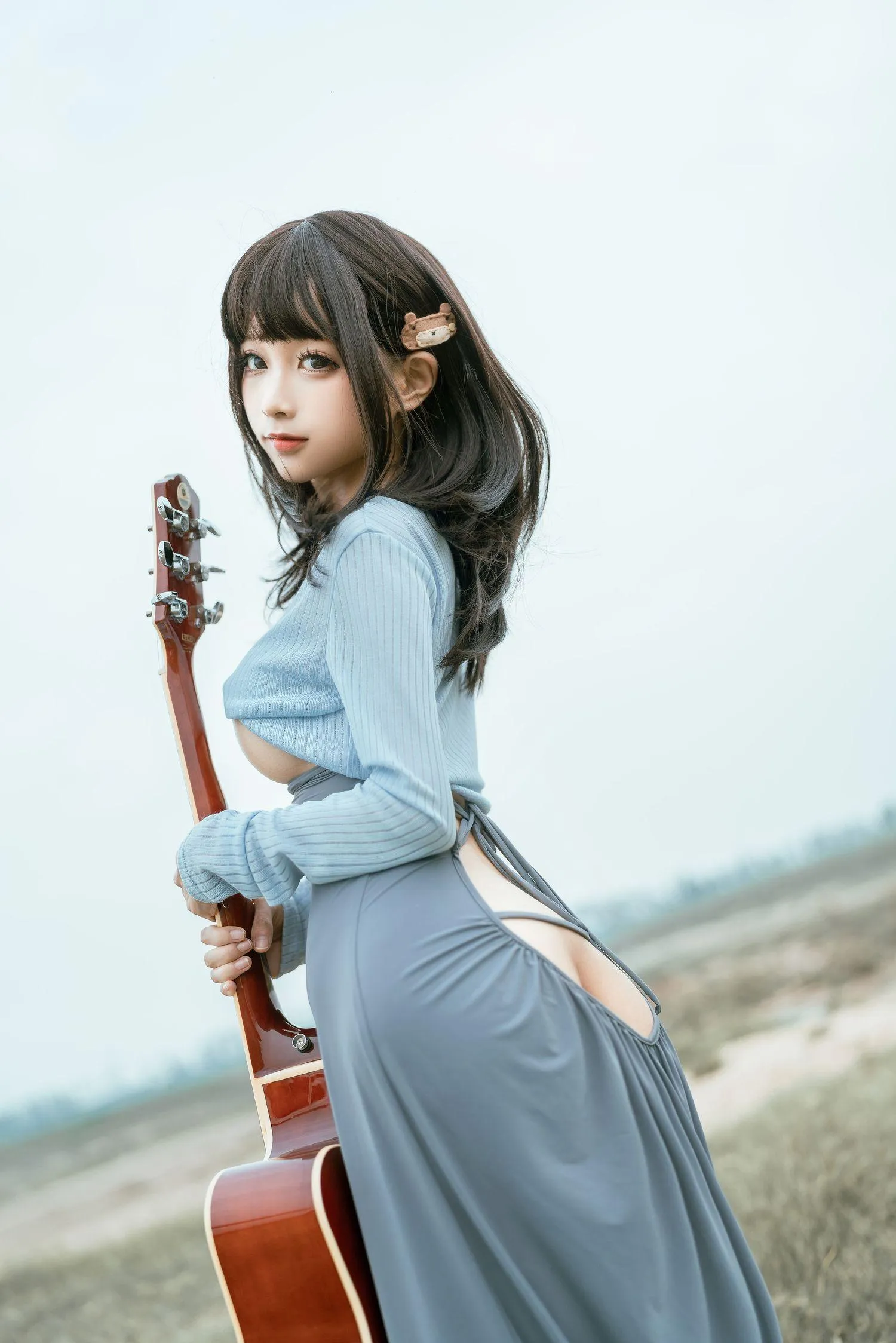 蠢沫沫 NO.122 吉他妹妹 [50P]插图7