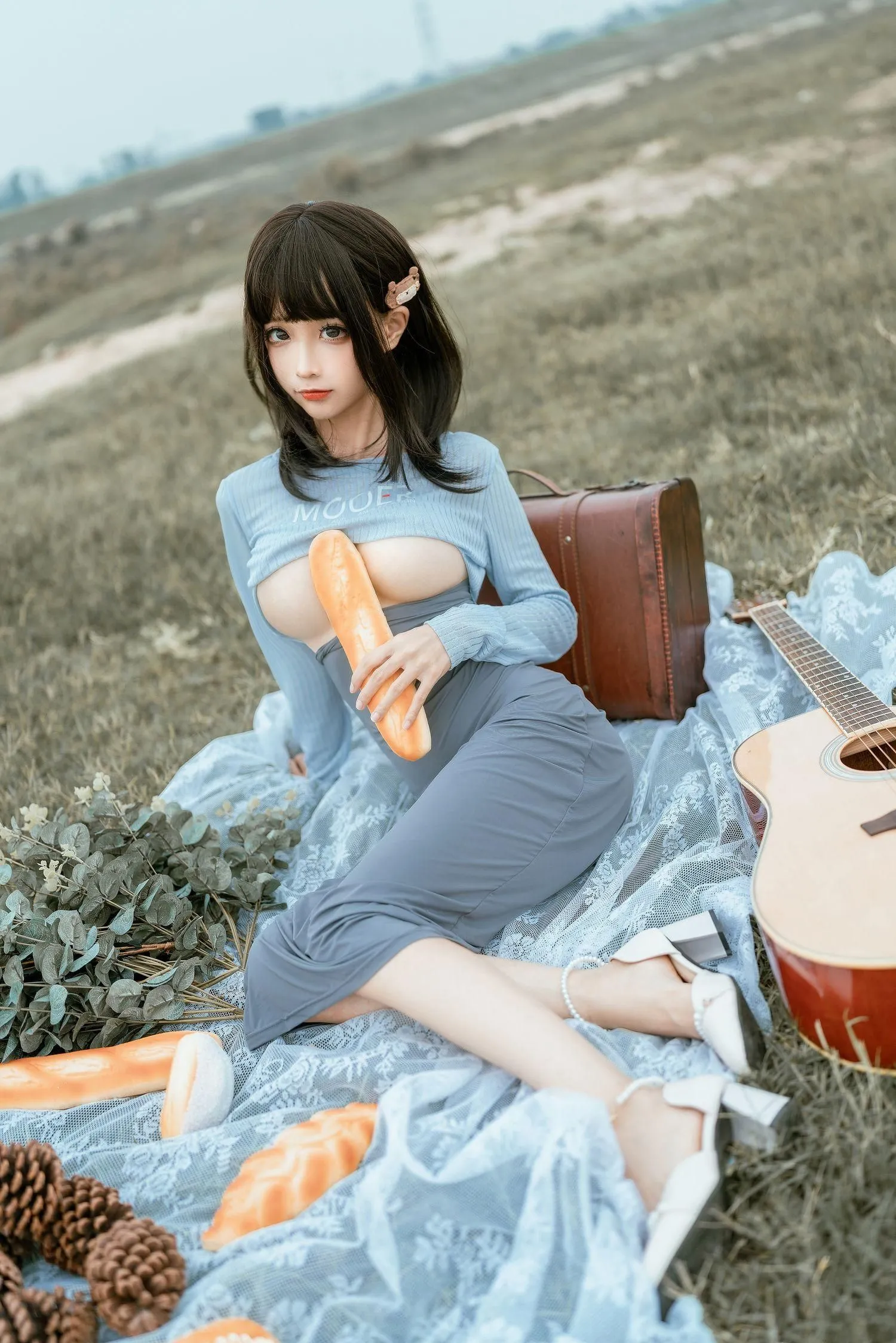 蠢沫沫 NO.122 吉他妹妹 [50P]插图9