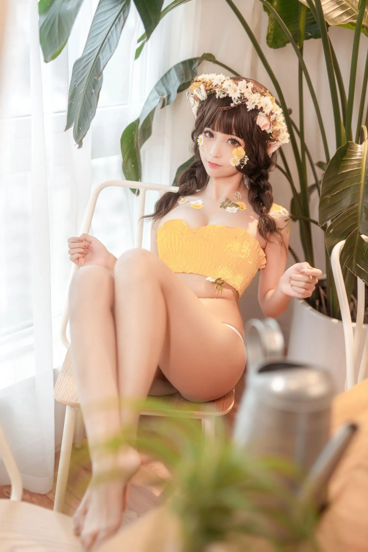 蠢沫沫 NO.125《尖耳国度》花精灵 [40P]插图3