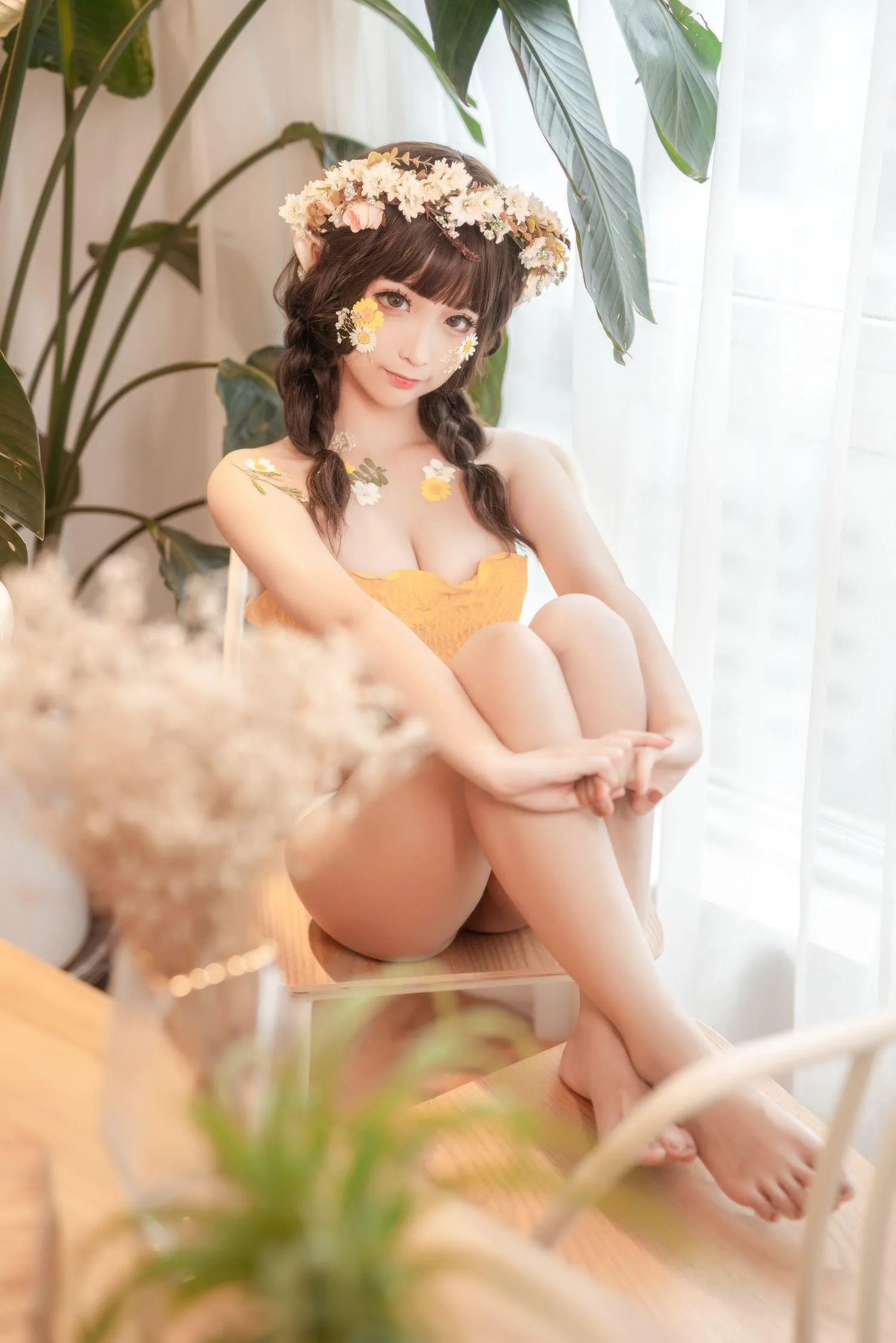 蠢沫沫 NO.125《尖耳国度》花精灵 [40P]插图4