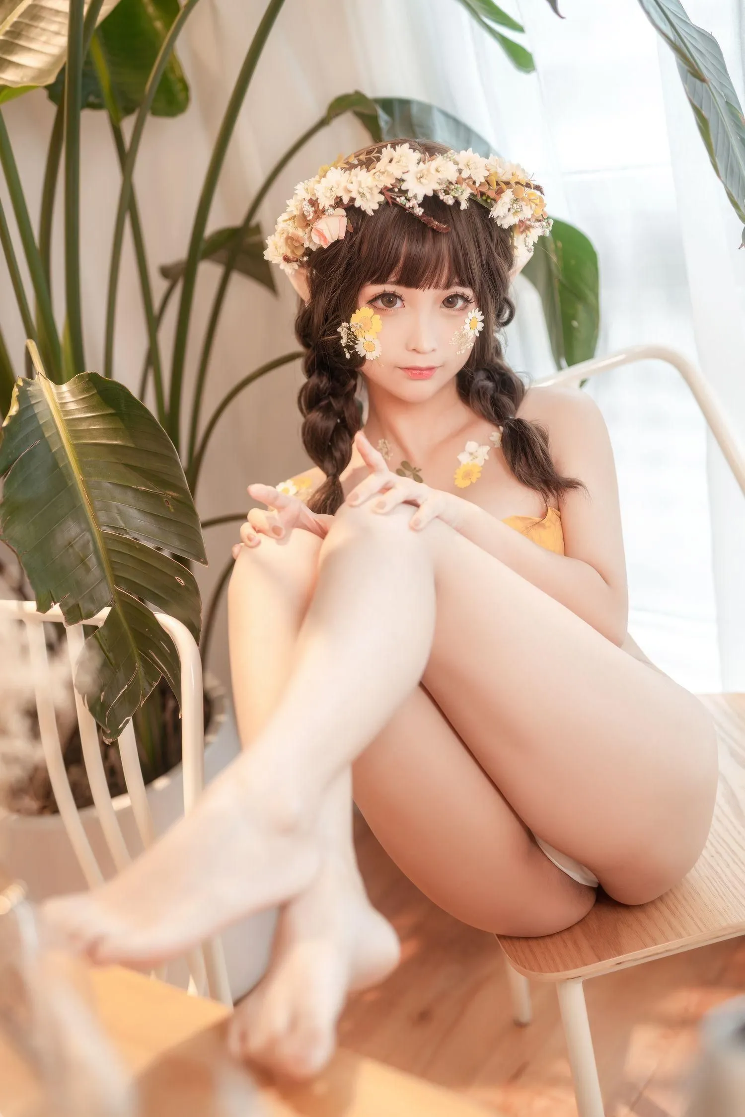 蠢沫沫 NO.125《尖耳国度》花精灵 [40P]插图1