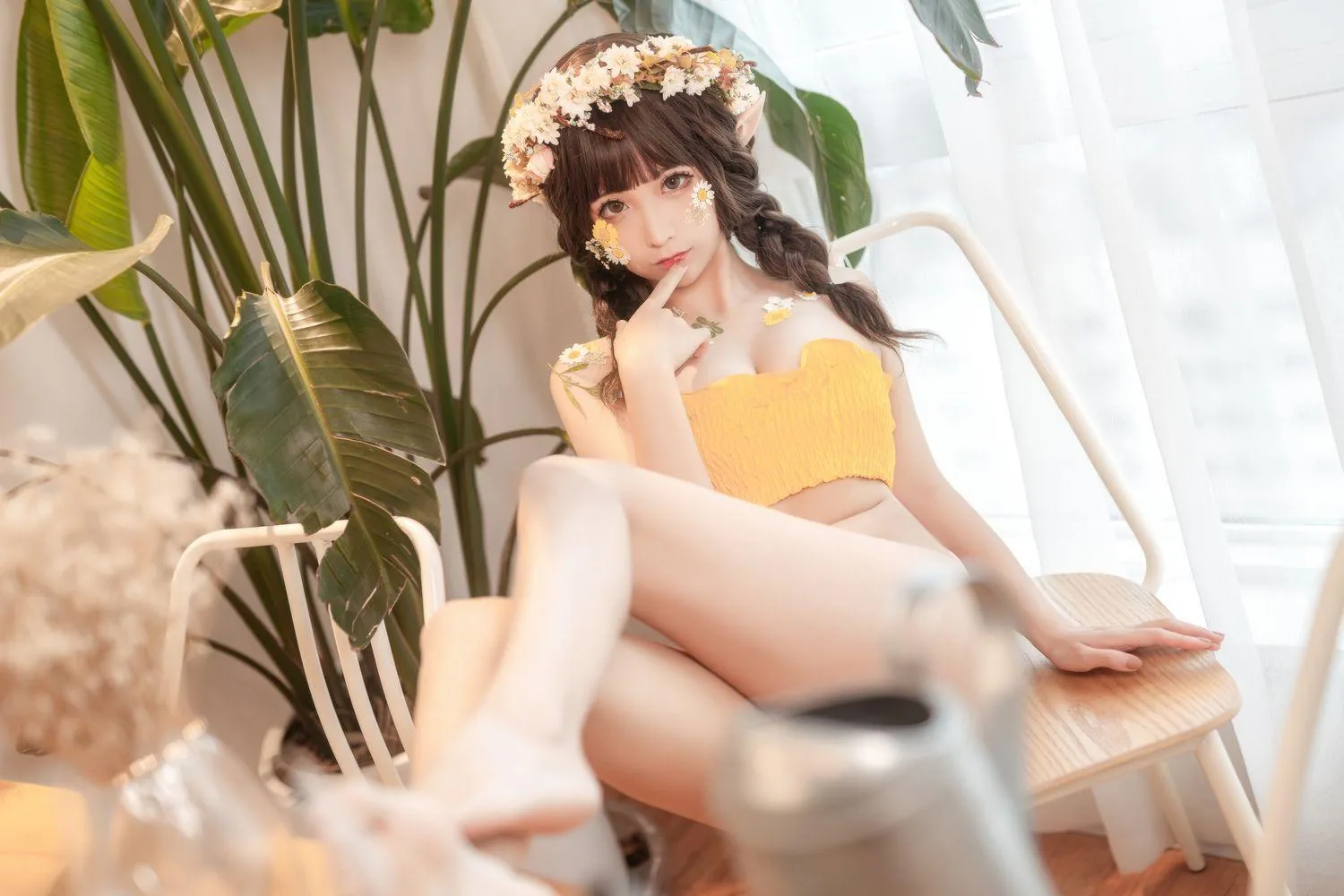 蠢沫沫 NO.125《尖耳国度》花精灵 [40P]插图3