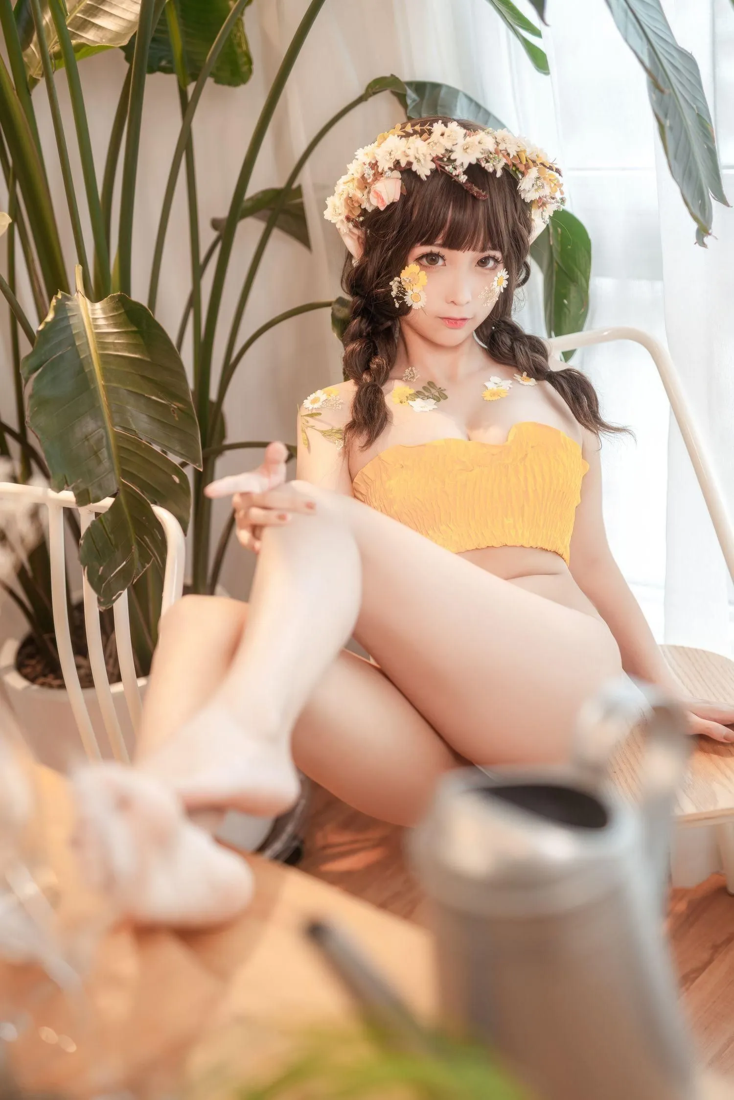 蠢沫沫 NO.125《尖耳国度》花精灵 [40P]插图4