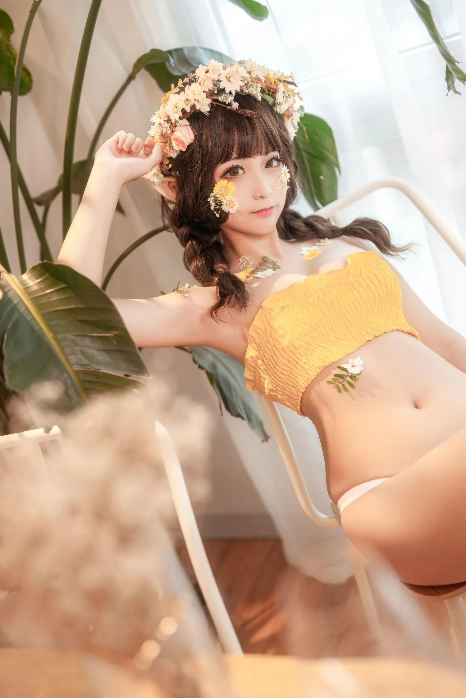 蠢沫沫 NO.125《尖耳国度》花精灵 [40P]插图5