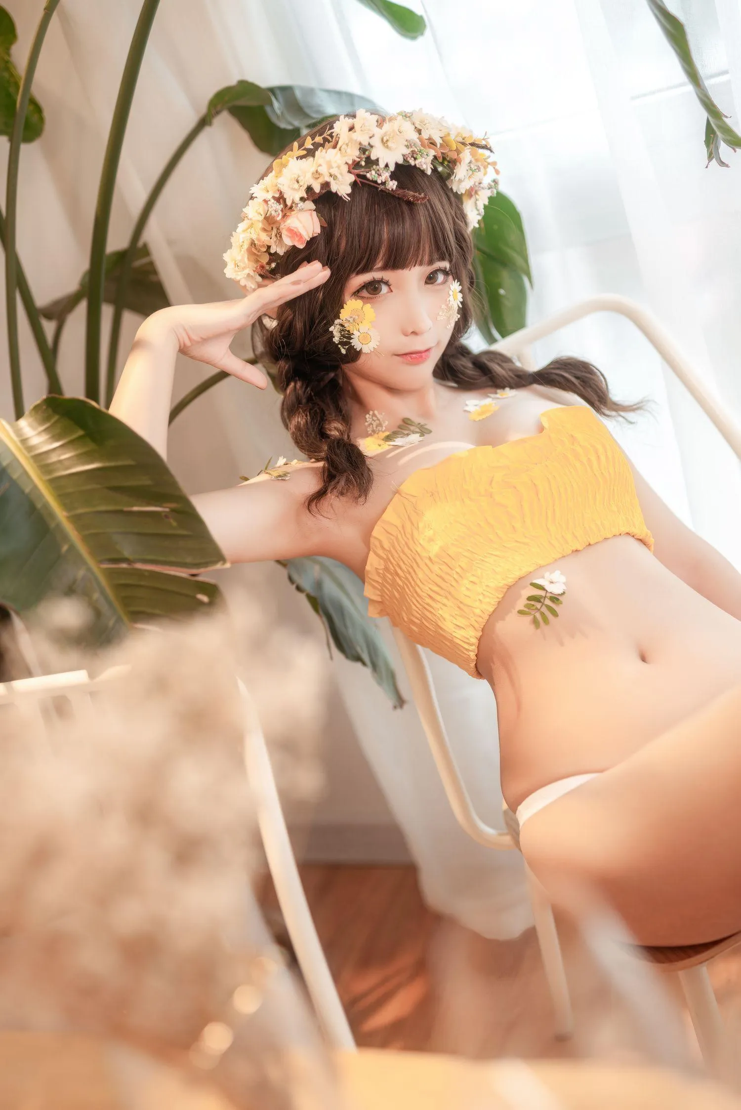 蠢沫沫 NO.125《尖耳国度》花精灵 [40P]插图6