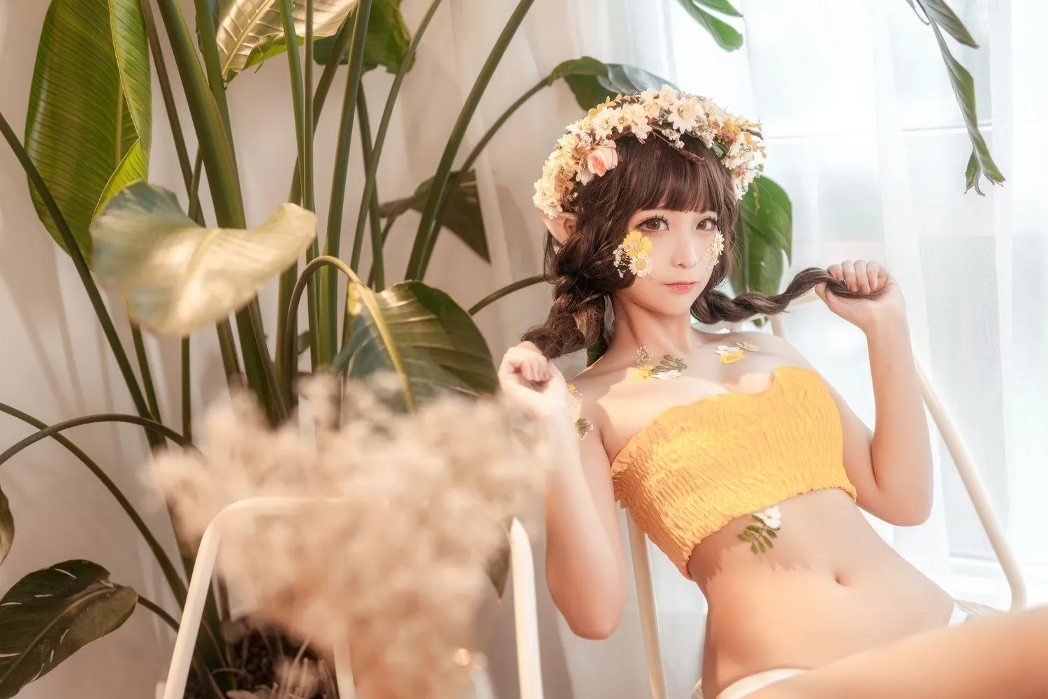 蠢沫沫 NO.125《尖耳国度》花精灵 [40P]插图7