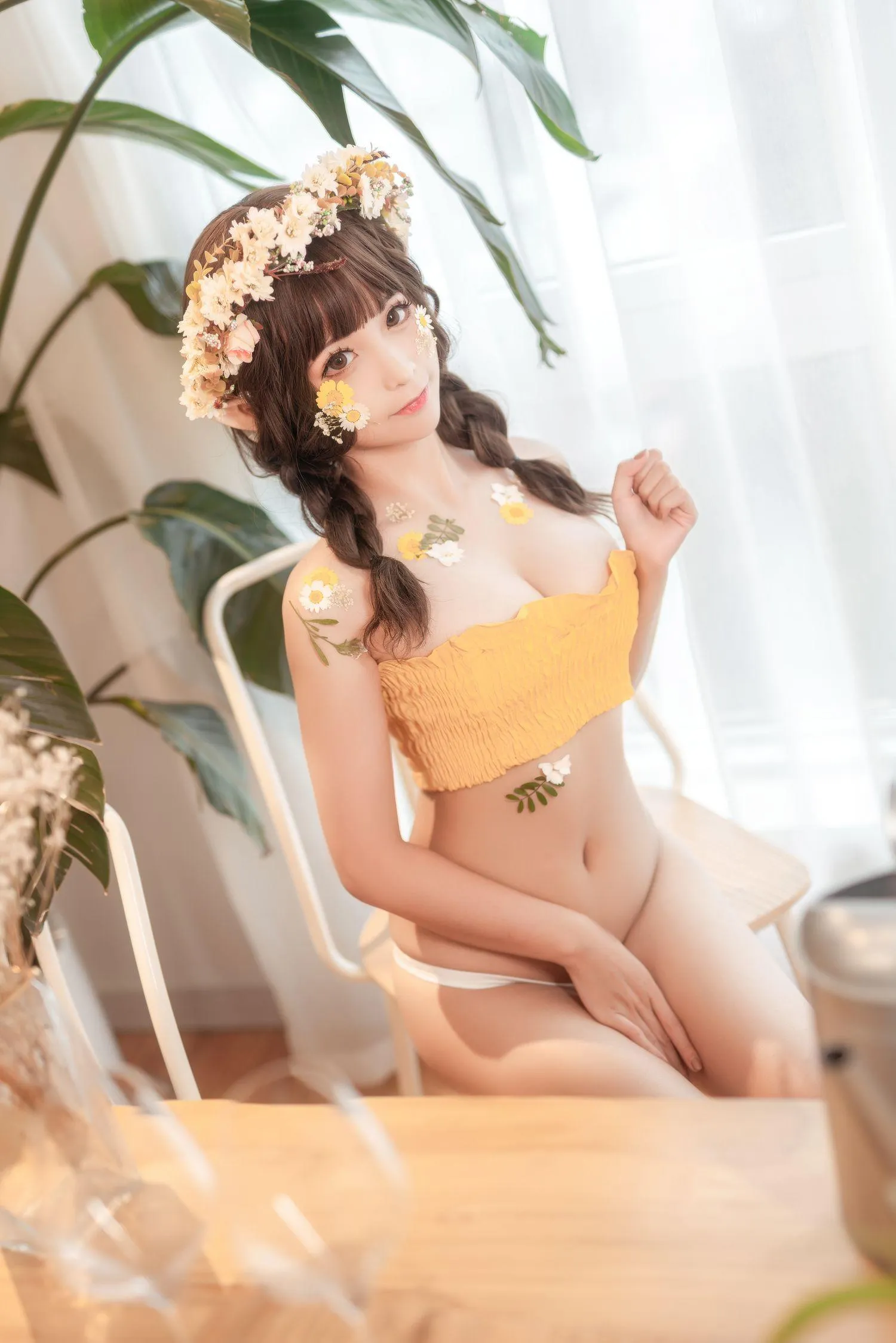 蠢沫沫 NO.125《尖耳国度》花精灵 [40P]插图9