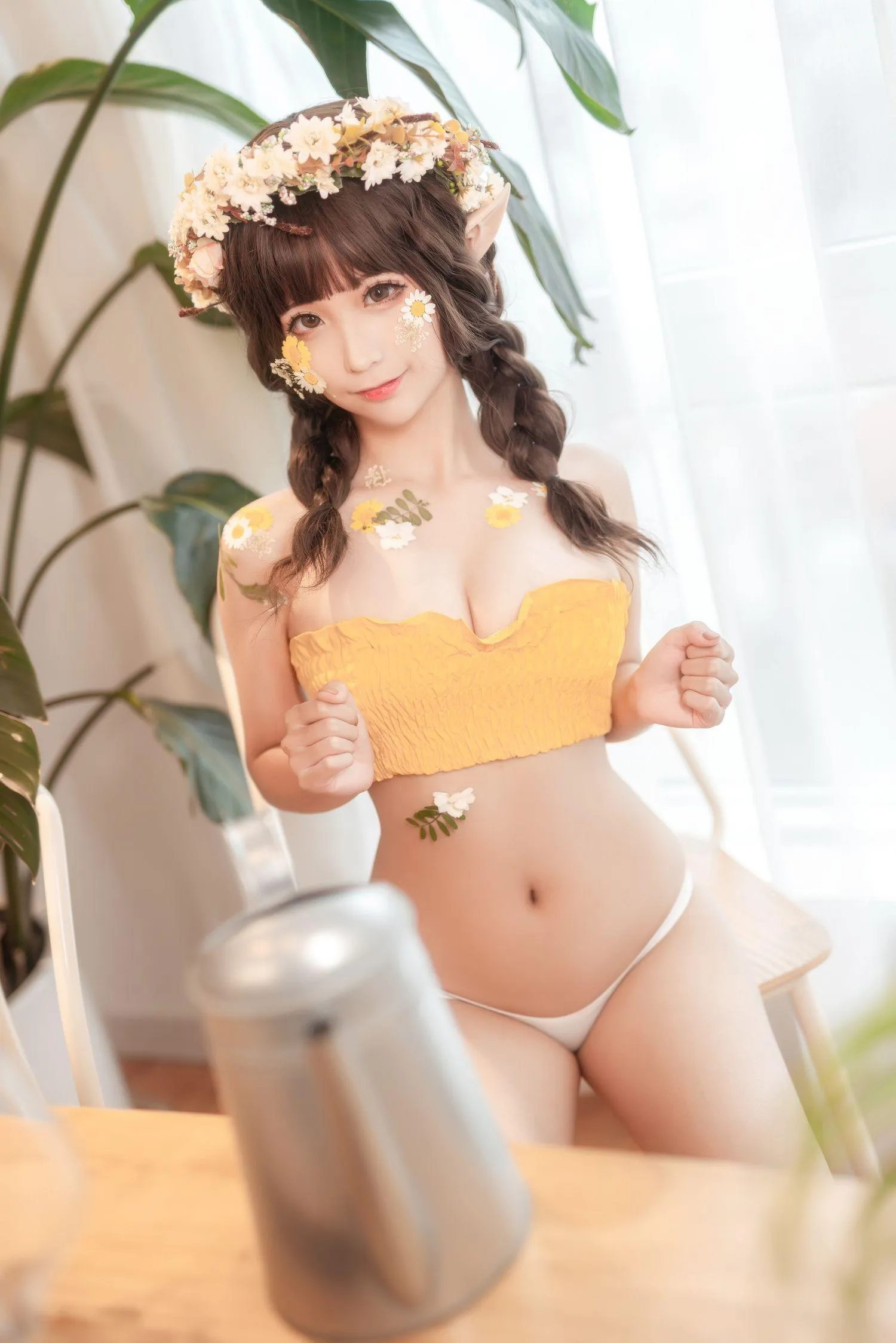 蠢沫沫 NO.125《尖耳国度》花精灵 [40P]插图2