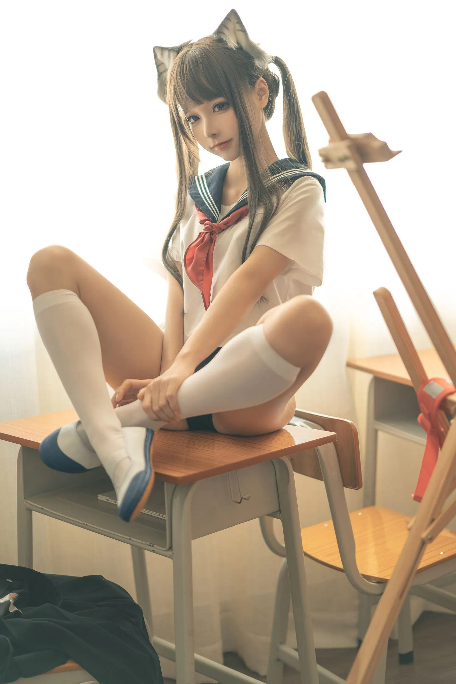 蠢沫沫 NO.143 放学后 [134P]插图6