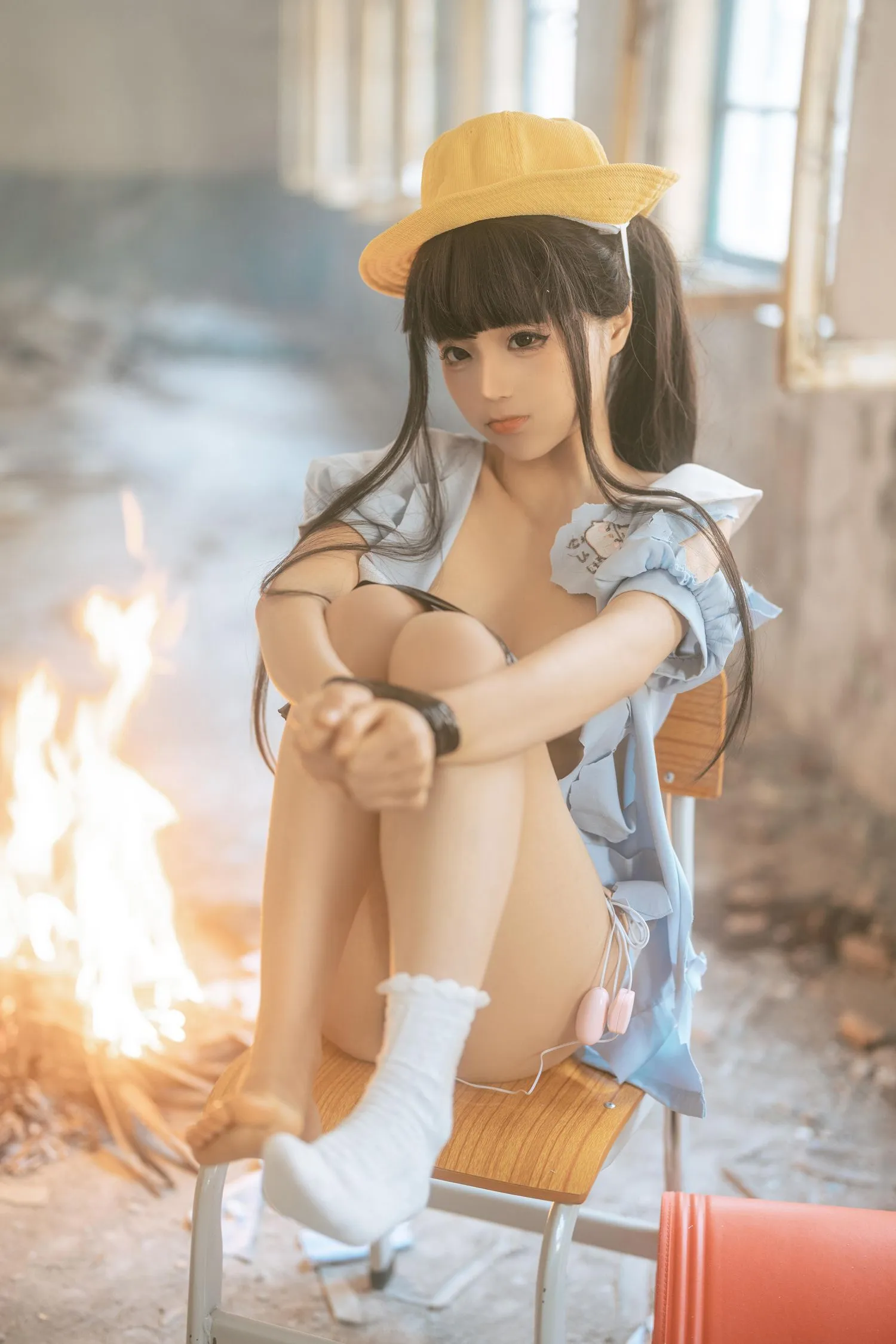 蠢沫沫 NO.155 小黄帽 绅士版 [156P]插图3