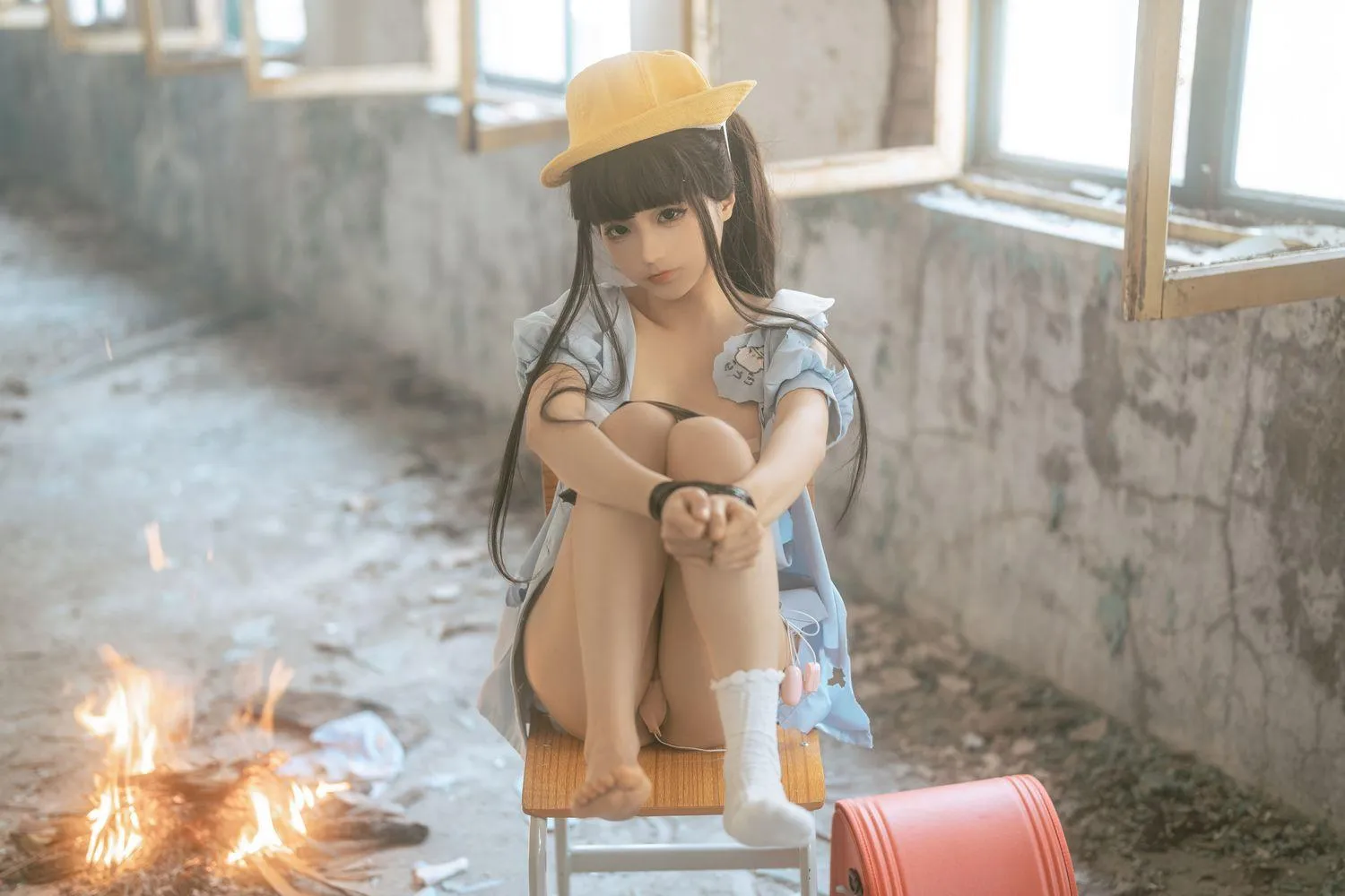 蠢沫沫 NO.155 小黄帽 绅士版 [156P]插图6