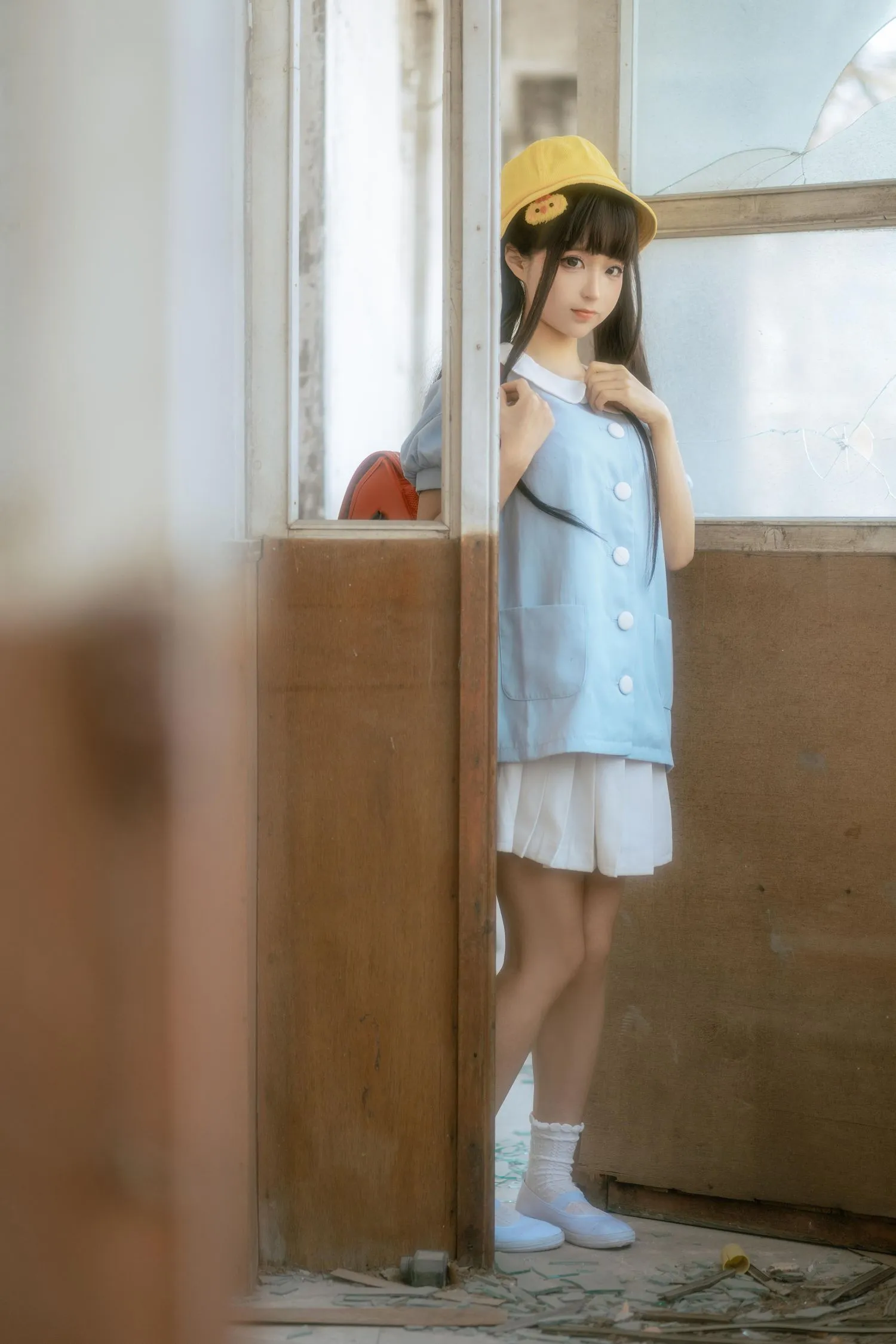 蠢沫沫 NO.155 小黄帽 绅士版 [156P]插图9