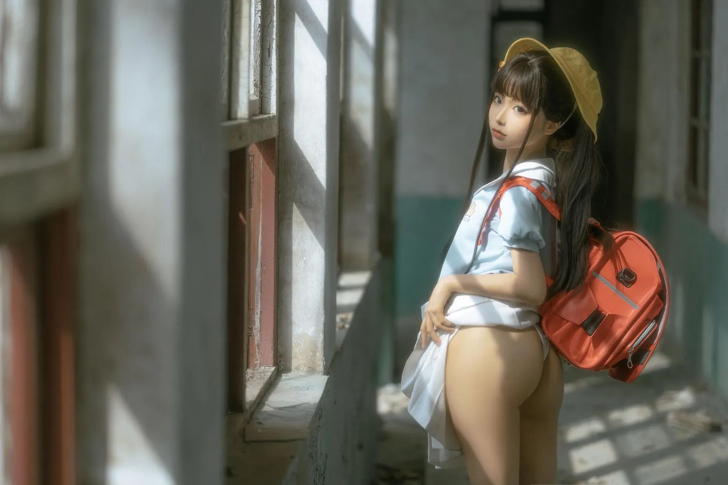 蠢沫沫 NO.155 小黄帽 绅士版 [156P]插图9