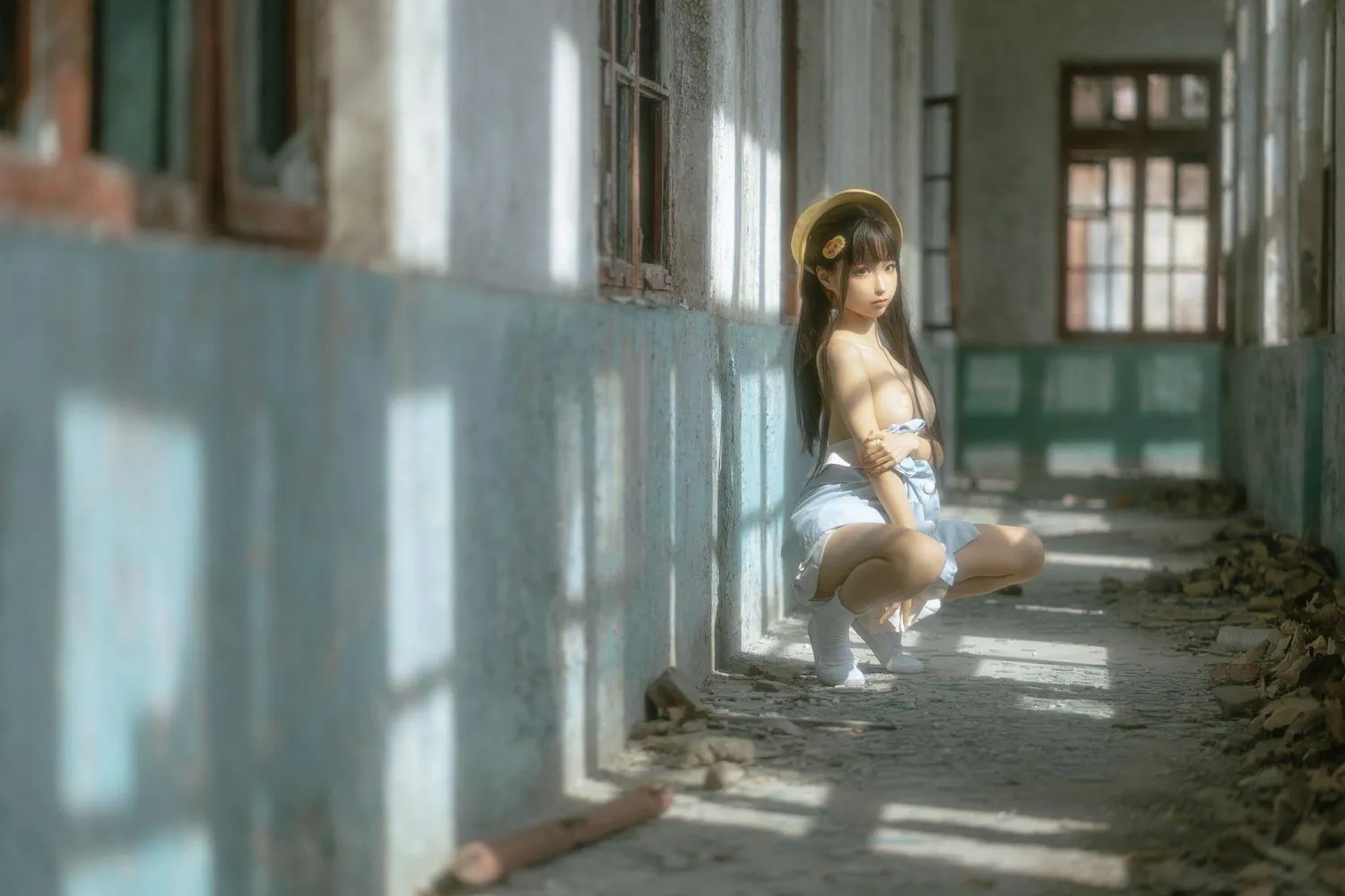 蠢沫沫 NO.155 小黄帽 绅士版 [156P]插图