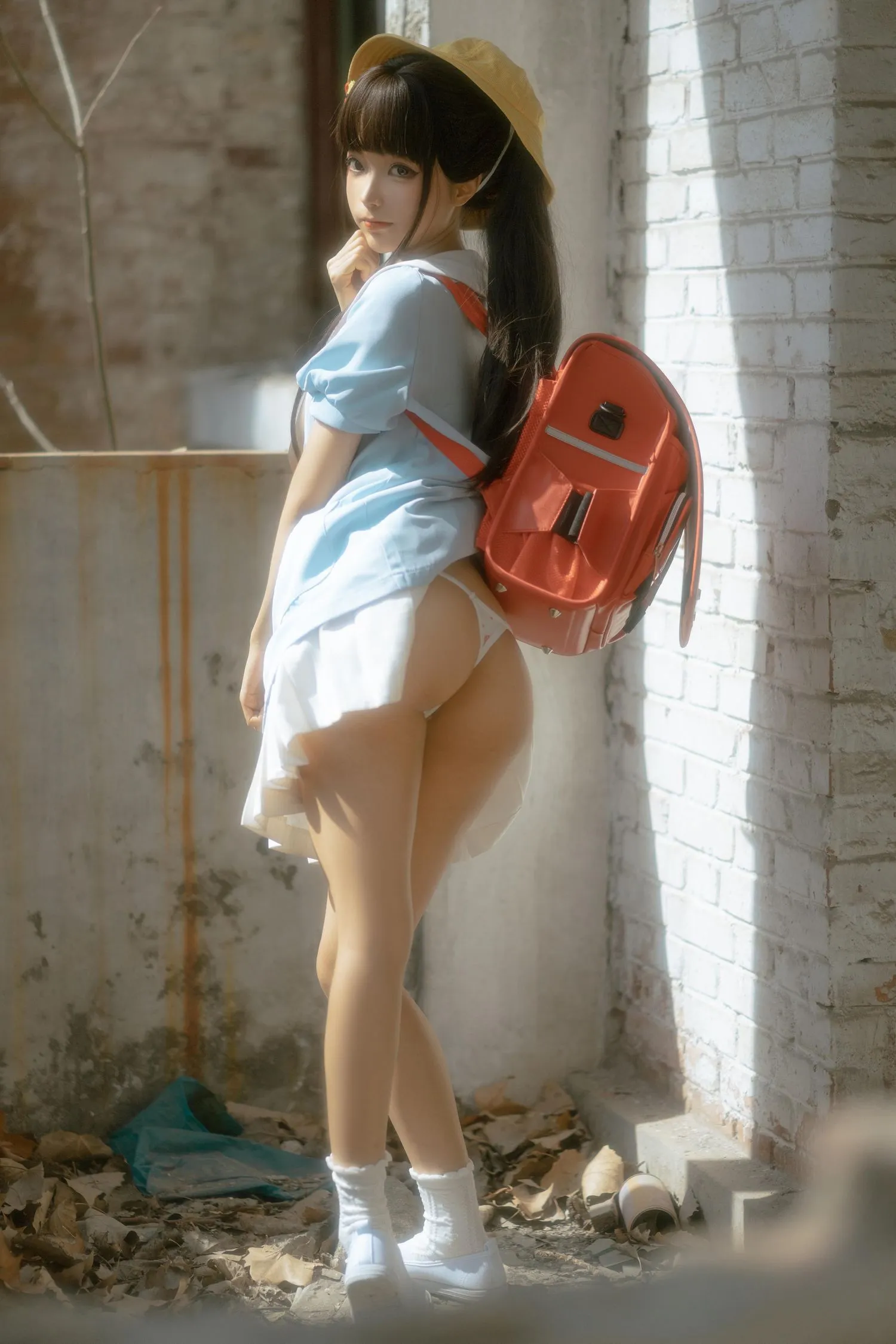 蠢沫沫 NO.155 小黄帽 绅士版 [156P]插图5