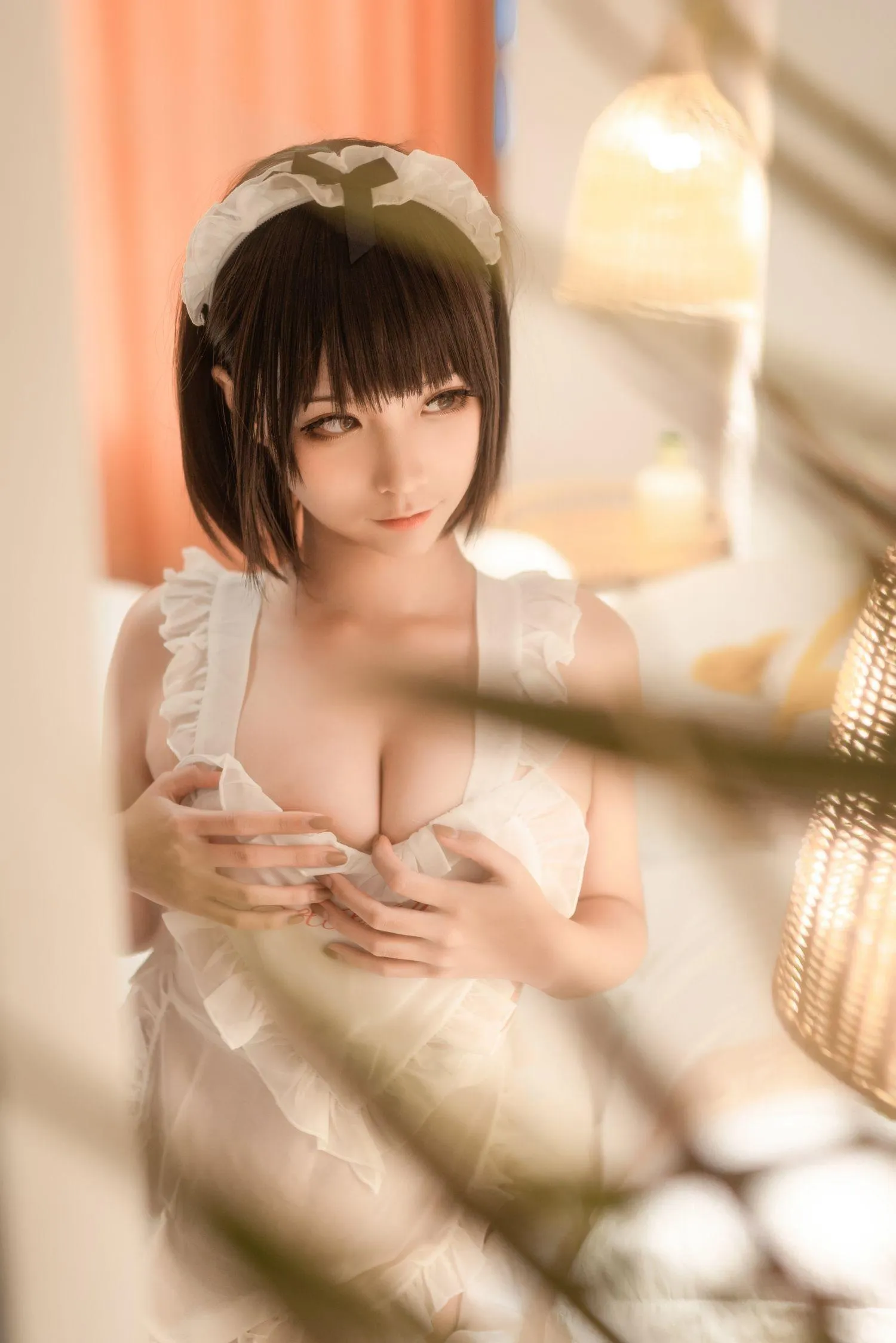 蠢沫沫 NO.156 真爱版 爱心围裙 [50P]插图4
