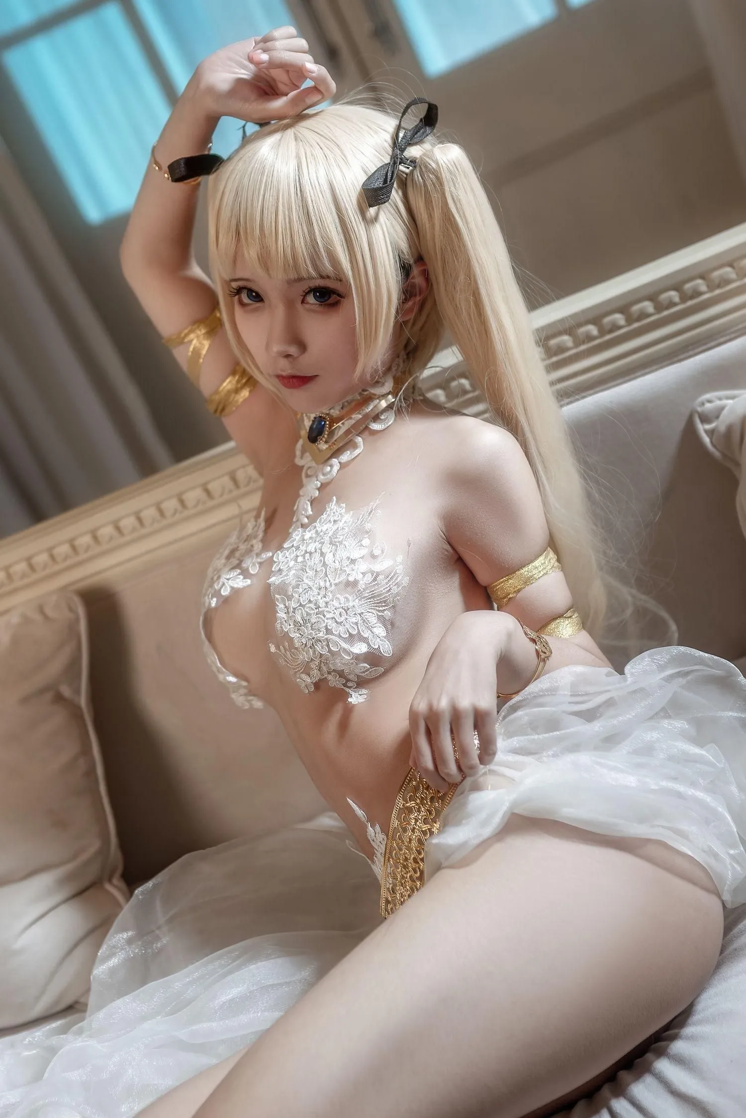 蠢沫沫 NO.166 沫沫真爱版 玛丽罗斯礼服 [40P]插图5