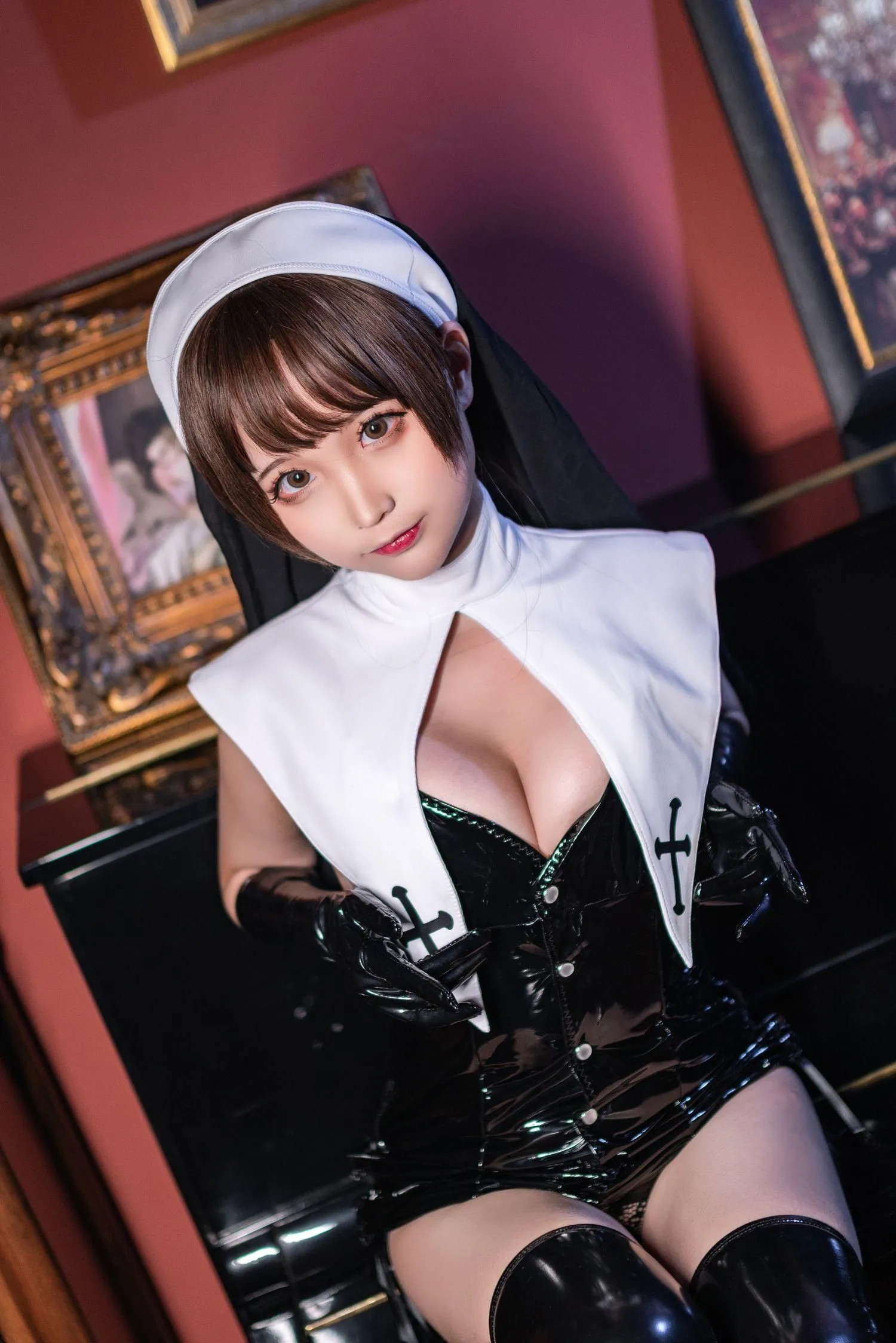 蠢沫沫 NO.171 沫沫真爱版 魅-皮修女 [40P]插图9