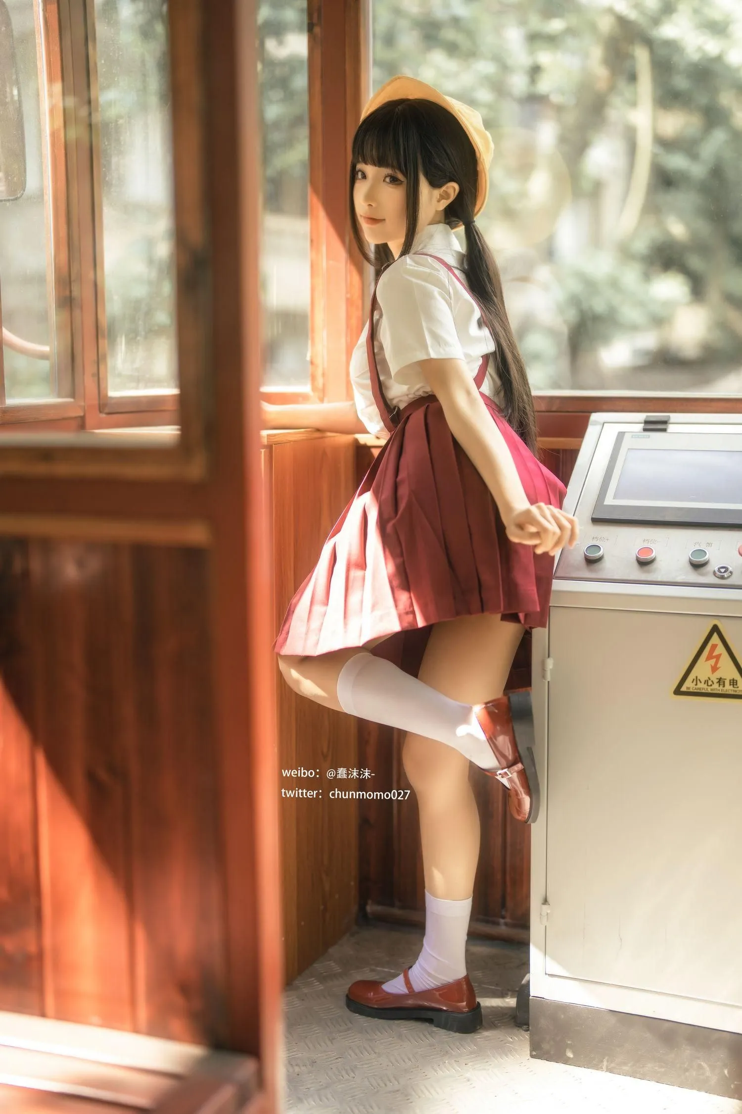 蠢沫沫 NO.178 红火车 [16P]插图8