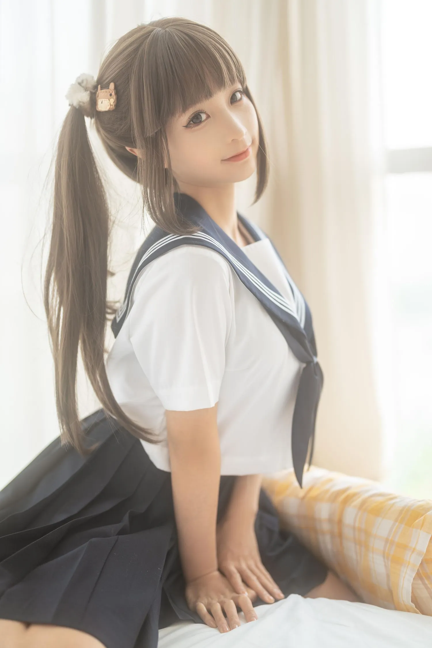 蠢沫沫 NO.181 被窝JK [15P]插图9