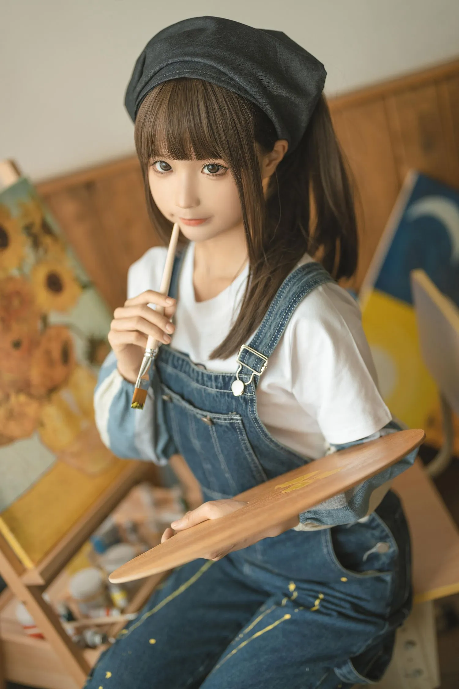蠢沫沫 NO.183 小画家 [110P]插图6