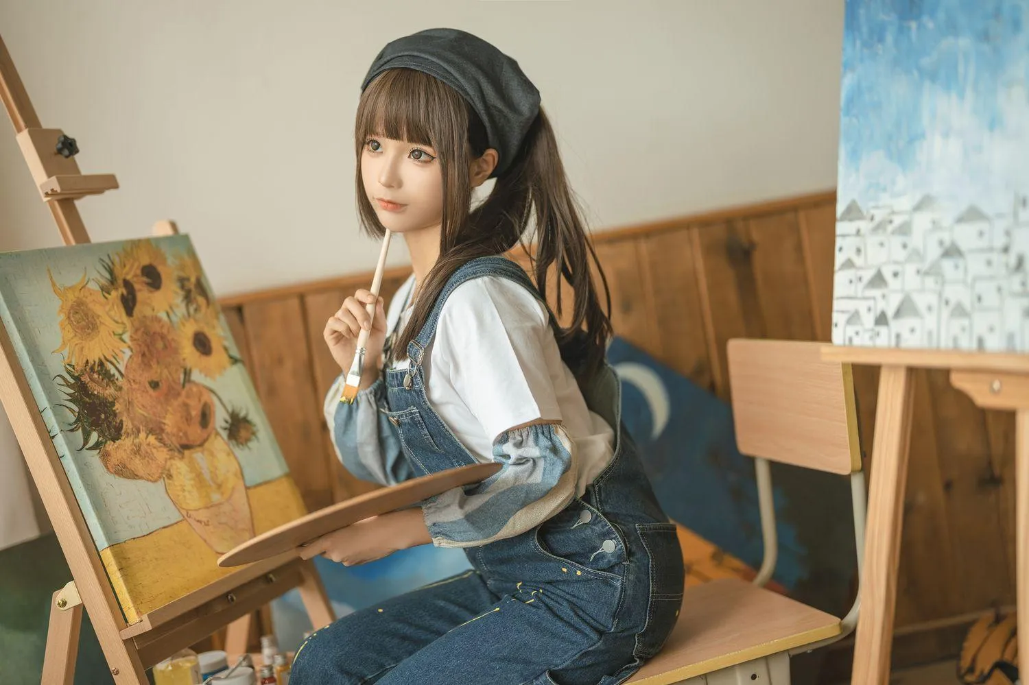 蠢沫沫 NO.183 小画家 [110P]插图7