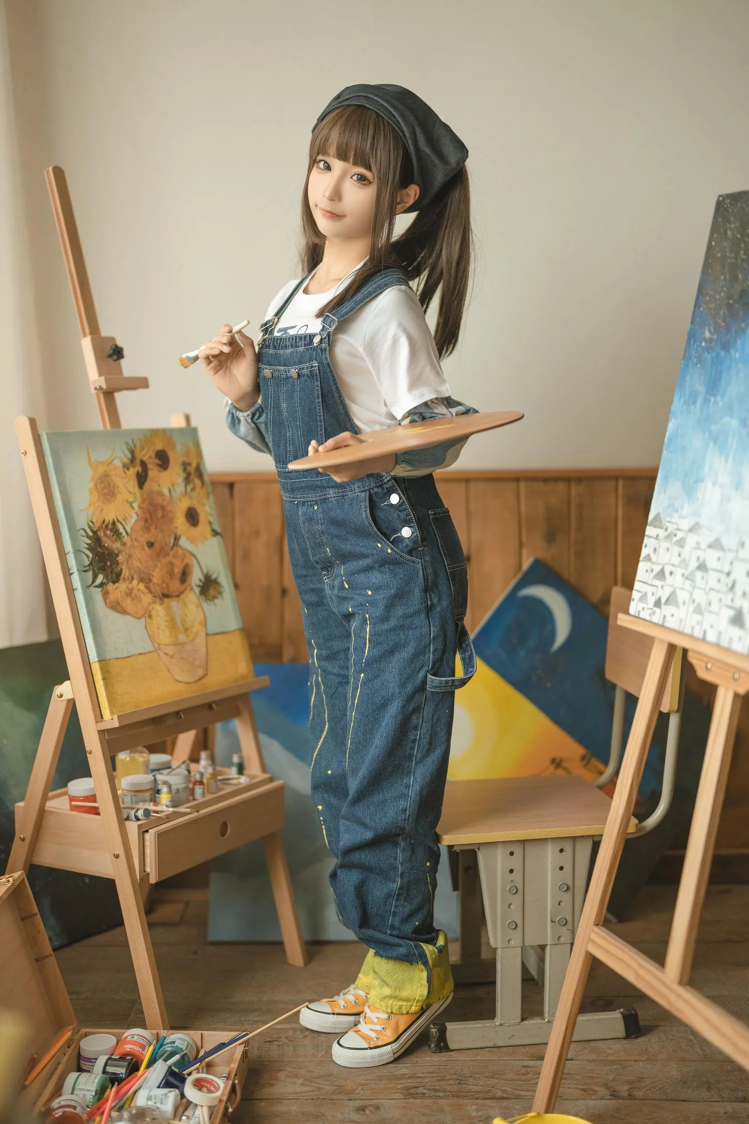 蠢沫沫 NO.183 小画家 [110P]插图8