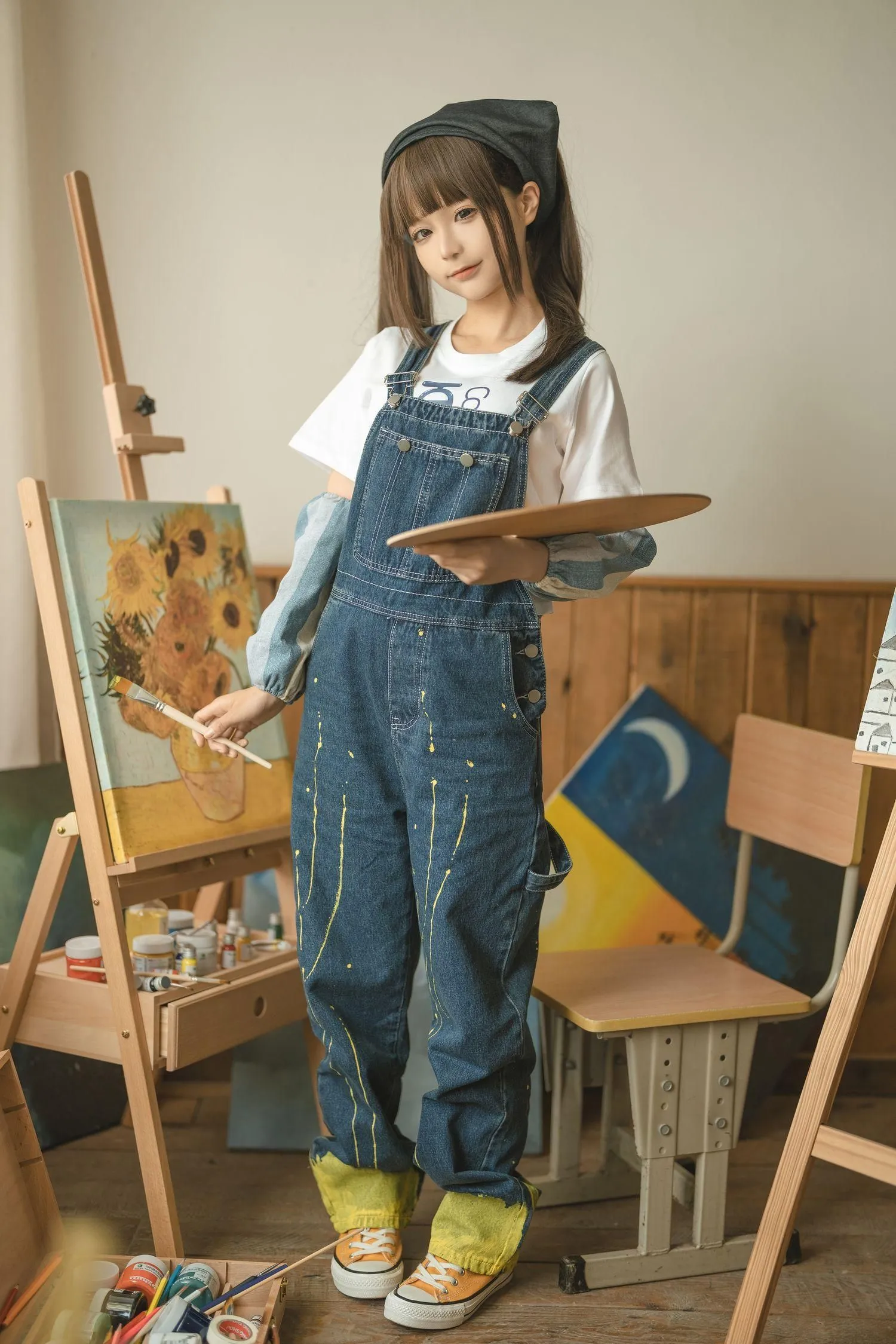 蠢沫沫 NO.183 小画家 [110P]插图9